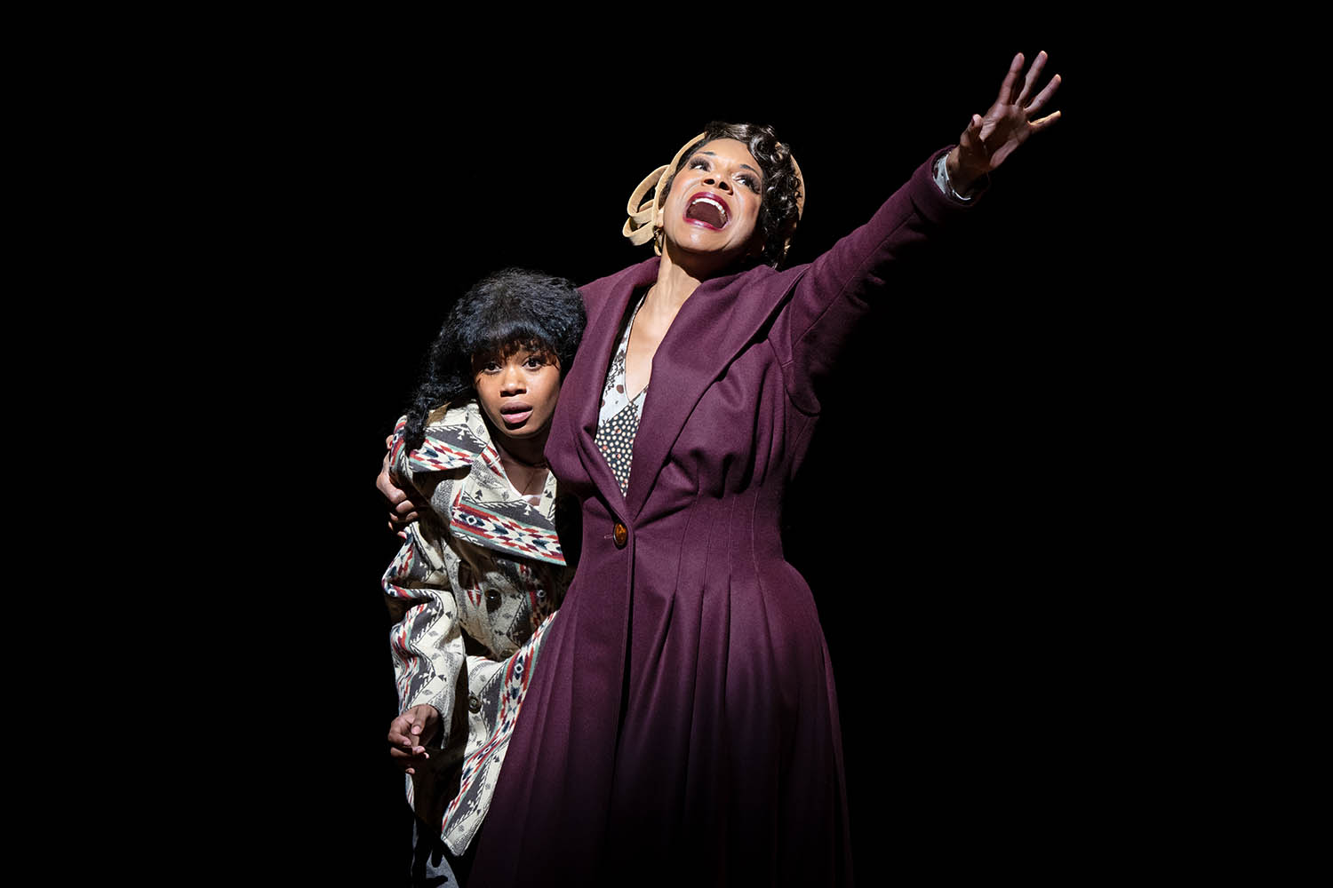 Joy Woods as Louise, and the six-time Tony winner Audra McDonald as Mama Rose, in the revival of Gypsy