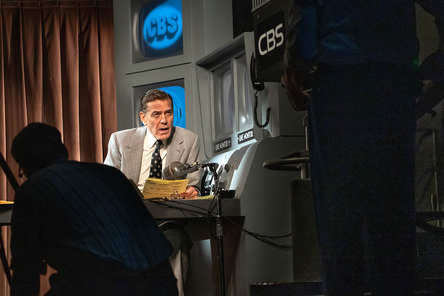 George Clooney playing the broadcaster Ed Murrow in Good Night, and Good Luck, may leave empty-handed
