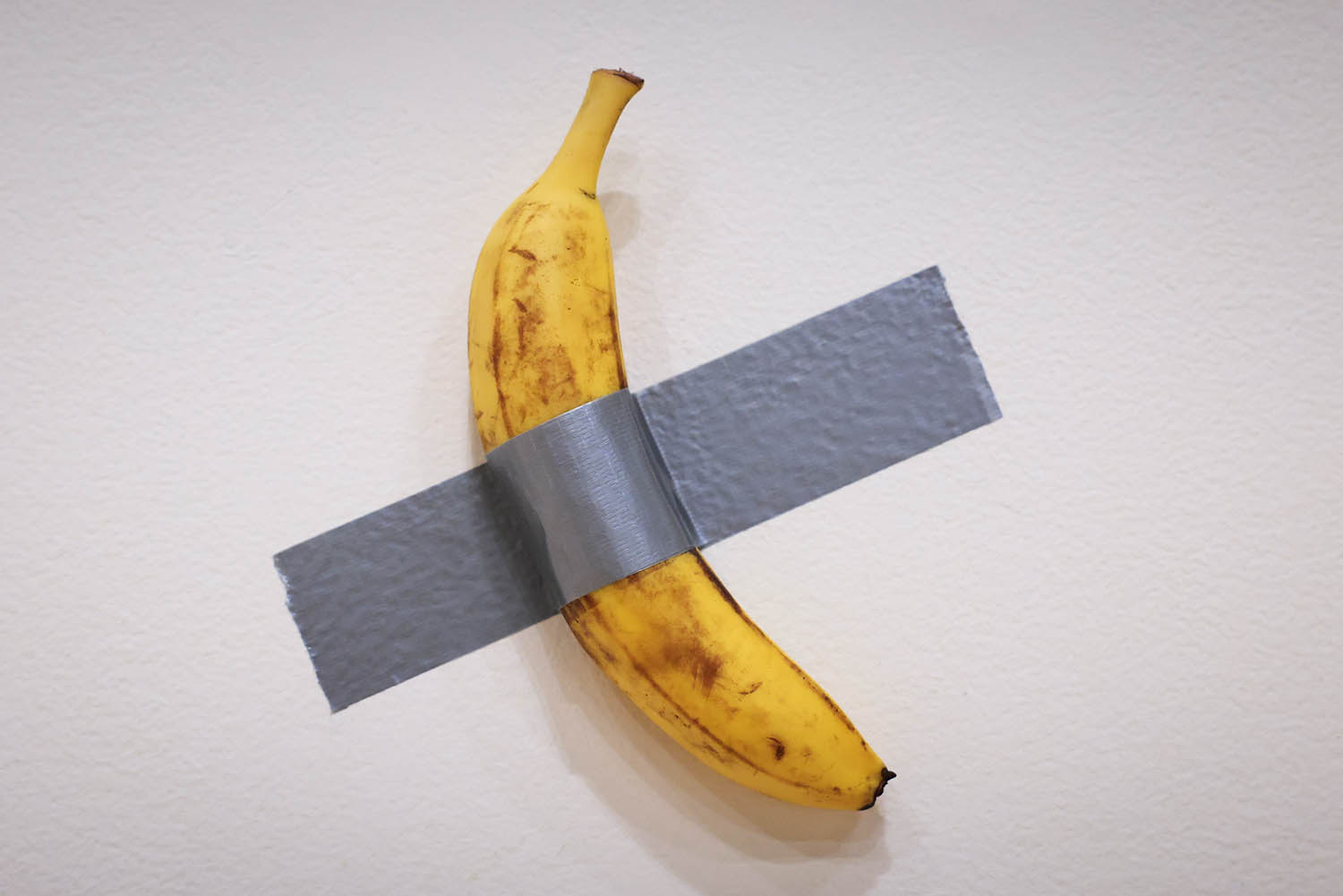 Cattelan credits Comedian, his 2019 work featuring a banana taped to a wall, with ‘refreshing his image’