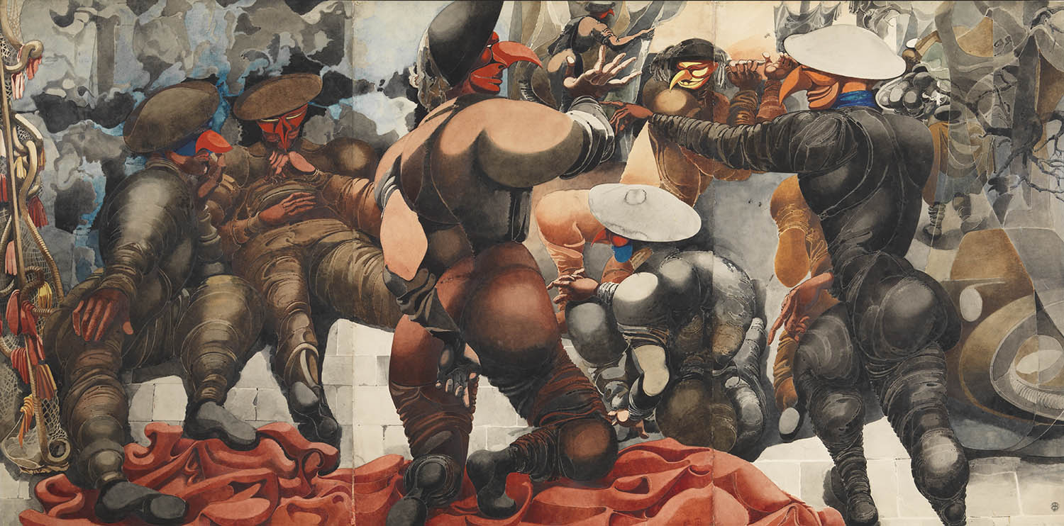 Review: Edward Burra’s scenes of seedy city life; Ithell Colquhoun’s mystical coastline