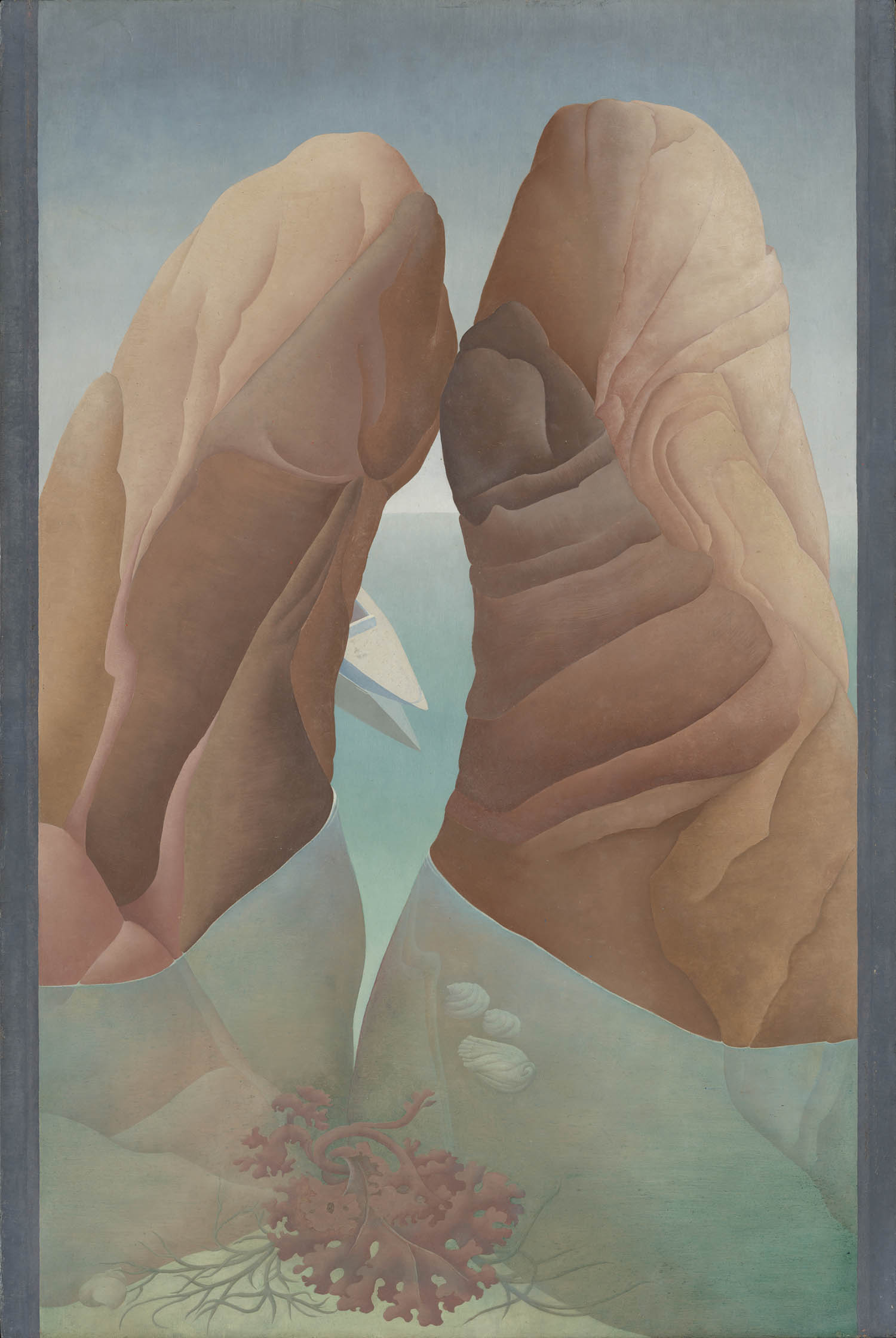 Double take: Scylla (méditerranée), 1938 by Ithell Colquhoun