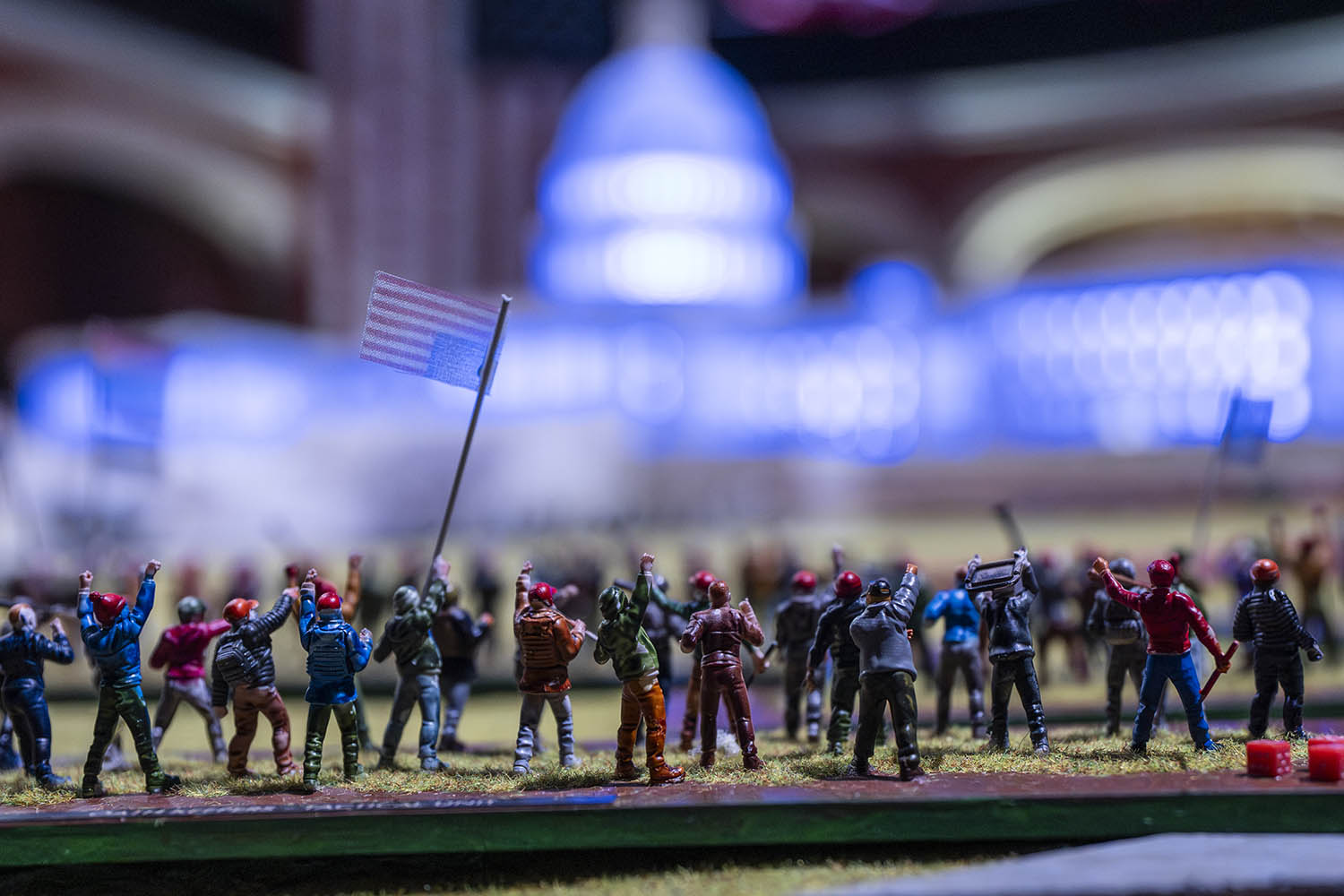 The game in which democracy is defined by a roll of dice