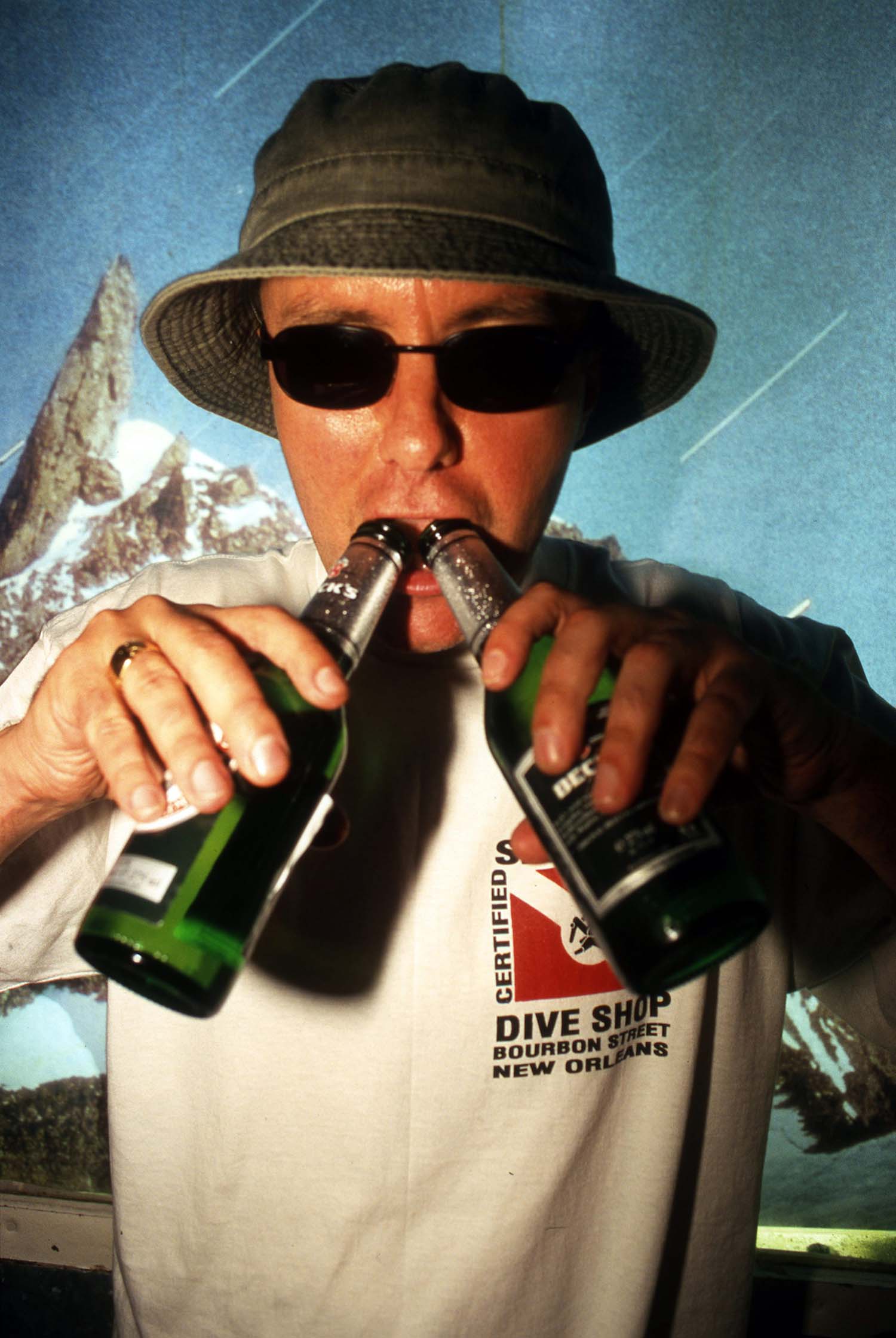 ‘I never felt more rock’n’roll than when I swaggered out of a hot kitchen into a club’: Irvine Welsh in 1995