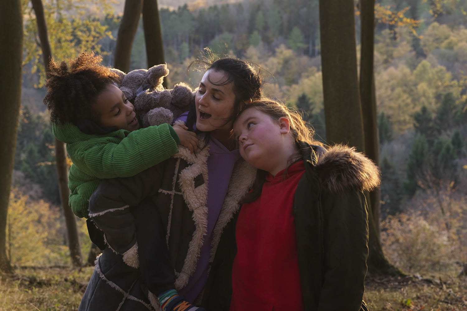 Posy Sterling (centre) in the ‘wrenchingly powerful’ Lollipop
