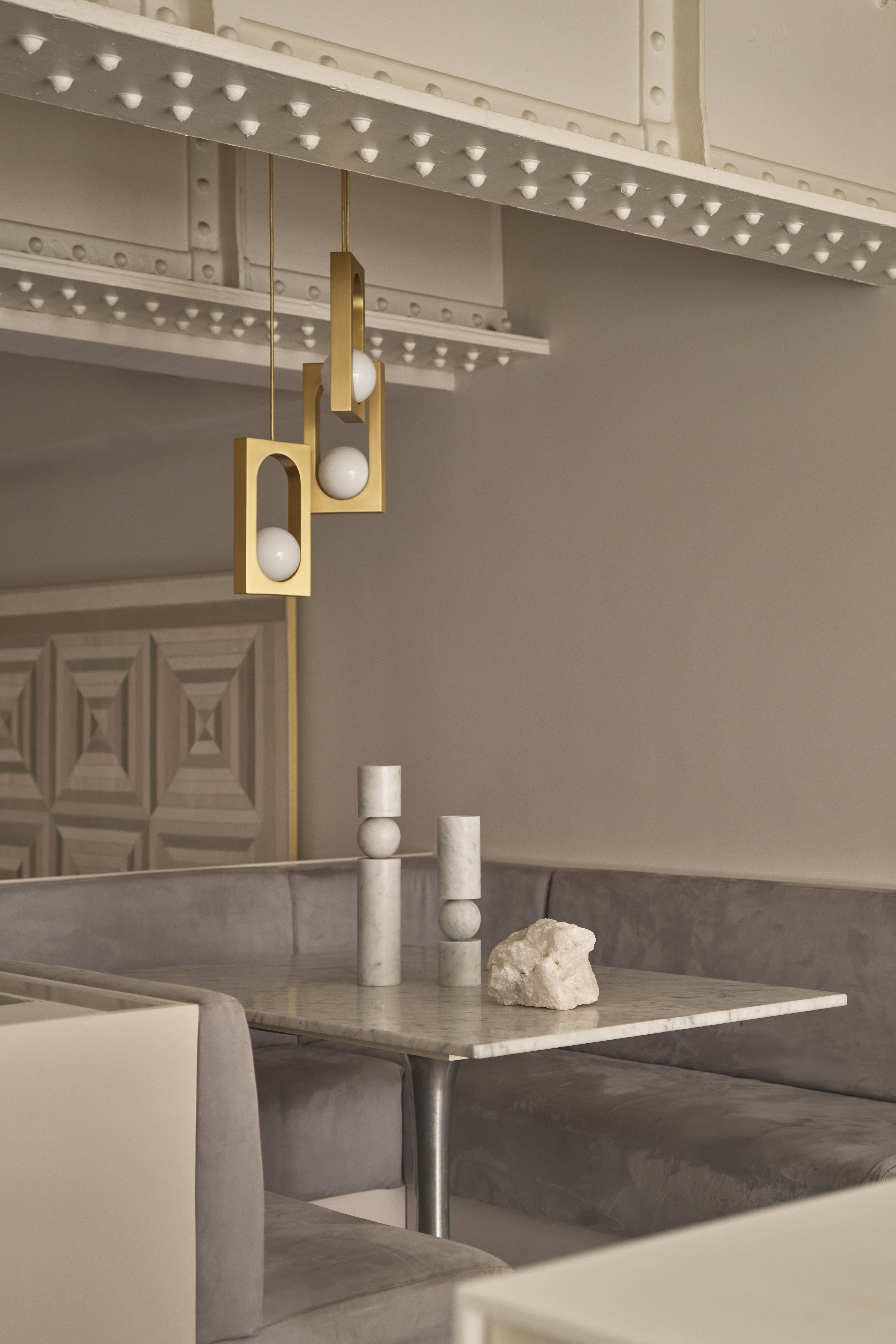 ‘Lighting transforms an atmosphere; it can be highly emotive’: the banquette and rediscovered cast-iron girders