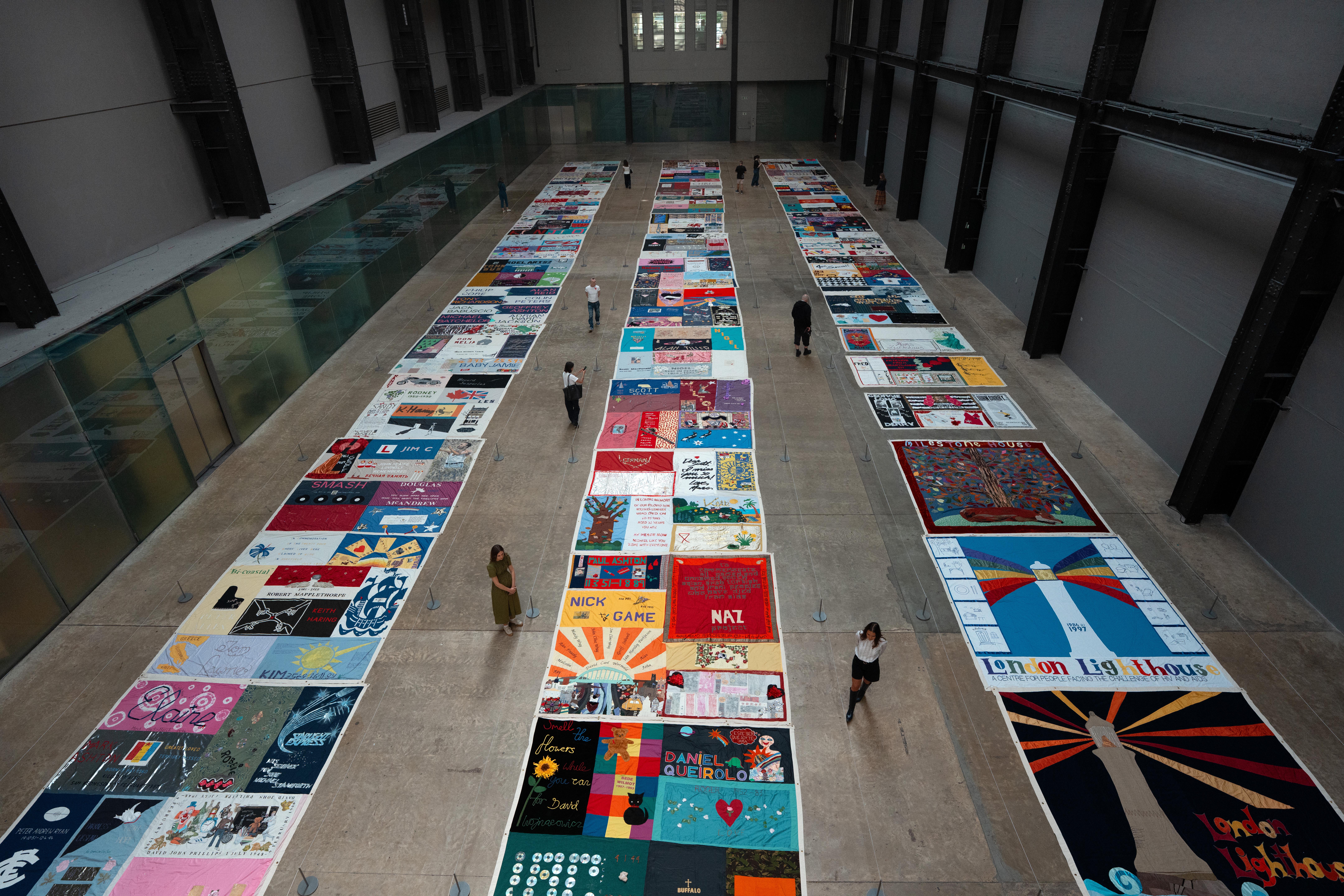 Eva Wiseman: Why the Aids quilt is a stitch in time