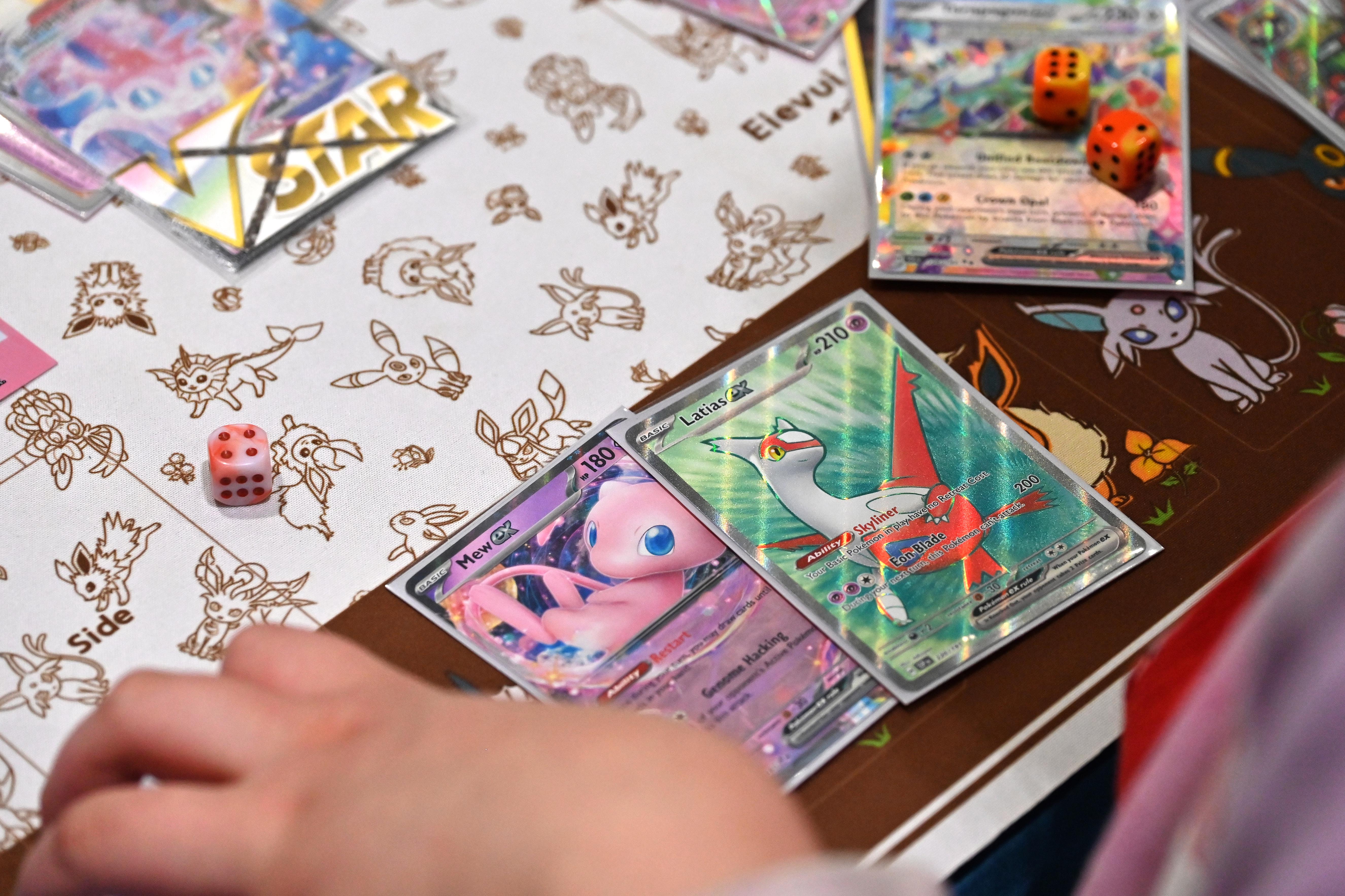 The Pokémon trading craze has at least got my son excited to go to school
