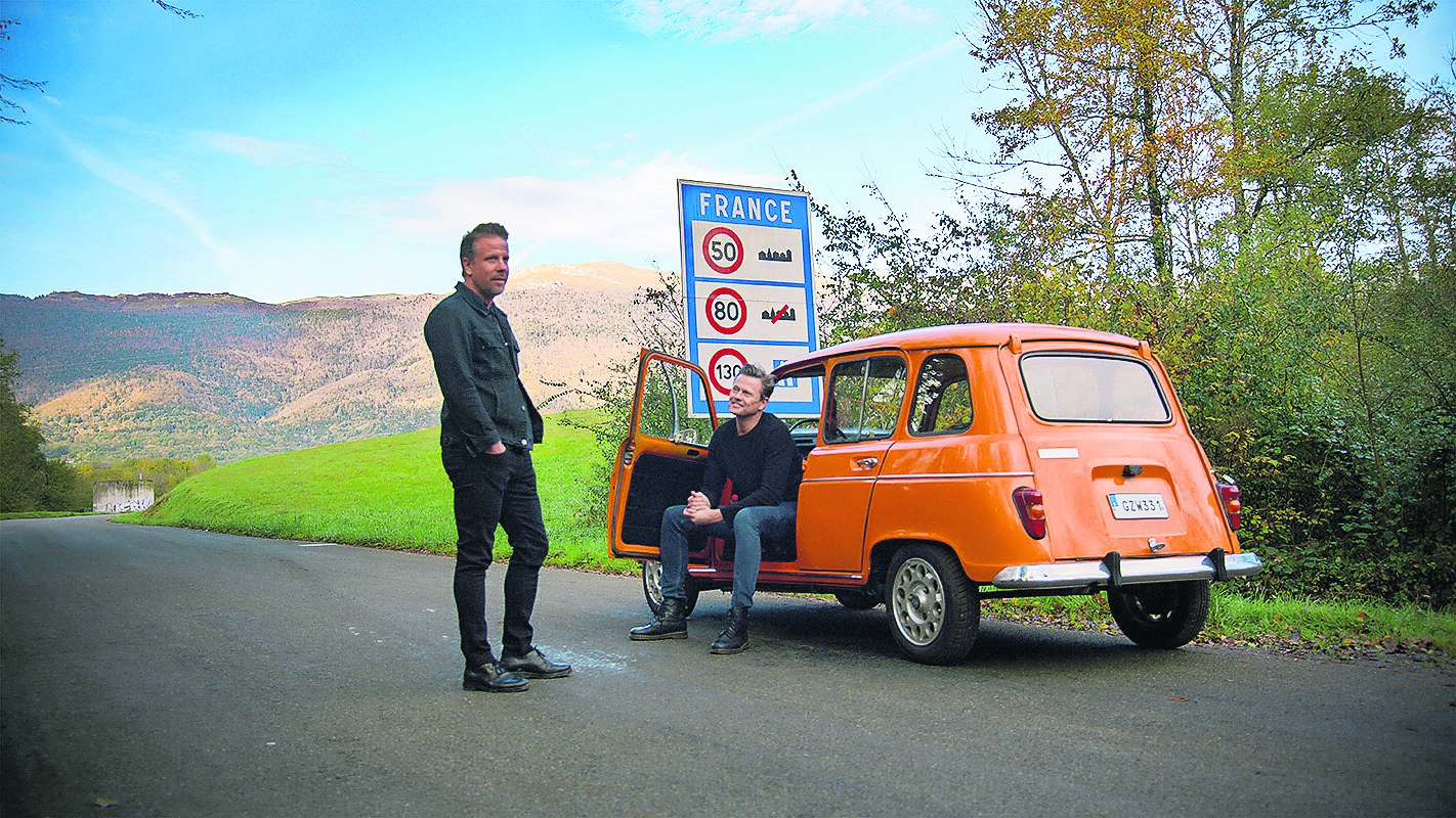 Filip Hammar and Fredrik Wikingsson on the road in The Last Journey