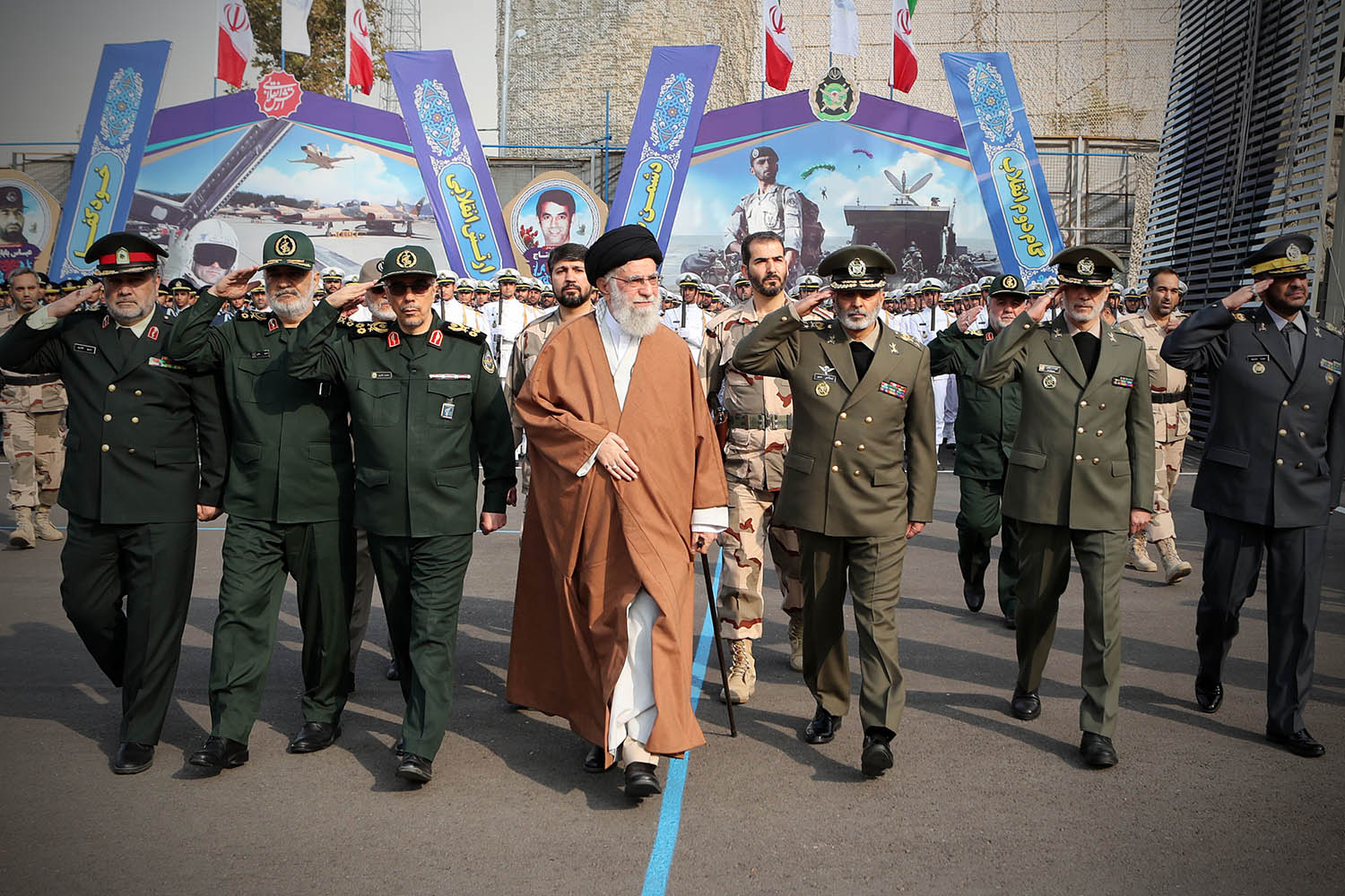 Iranian leader Ali Khamenei in 2019. Now aged 86, he may succumb to ill health before an assassin’s bullet.