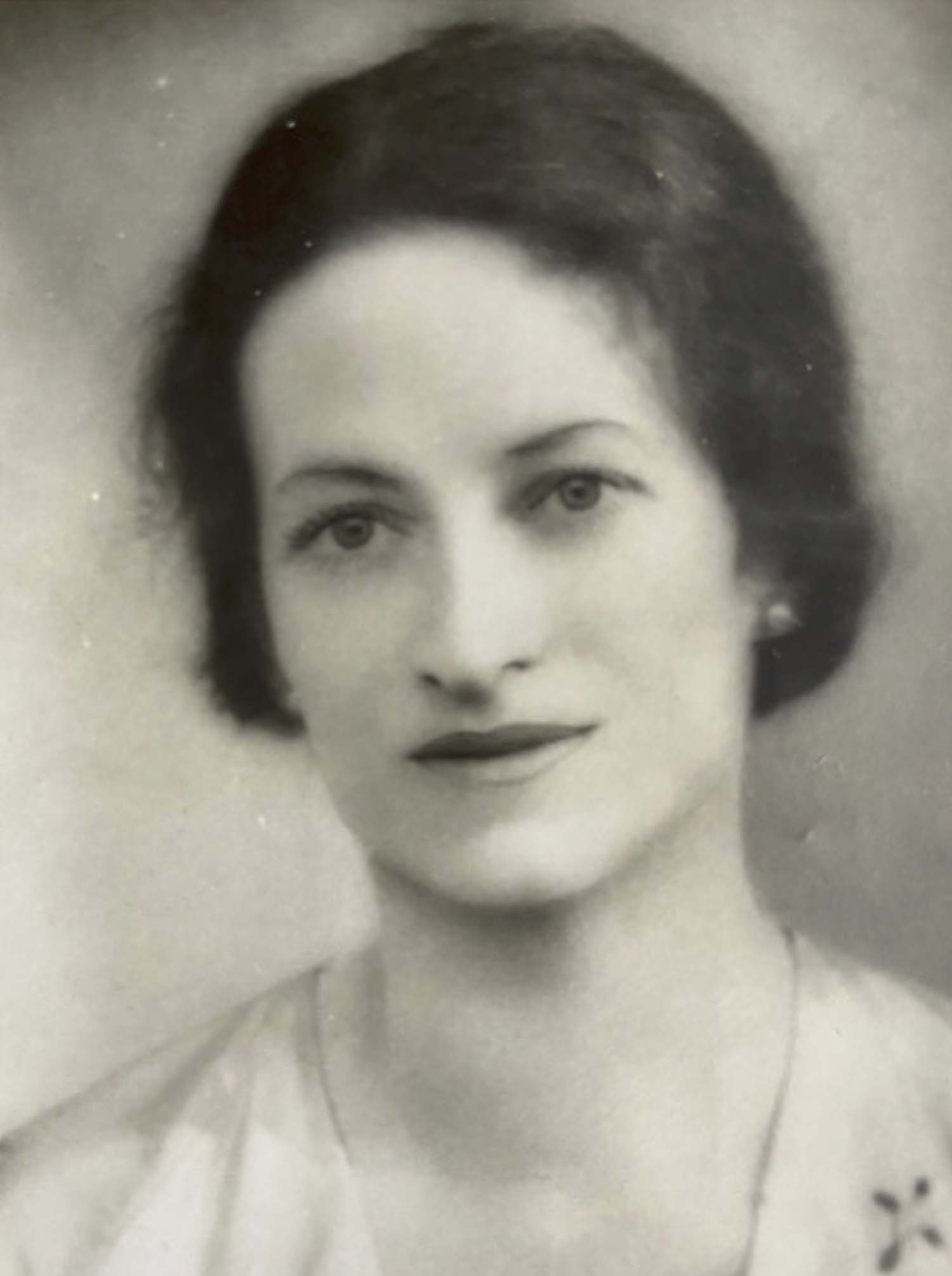 Society hostess, poet and critic Sylvia Lynd.