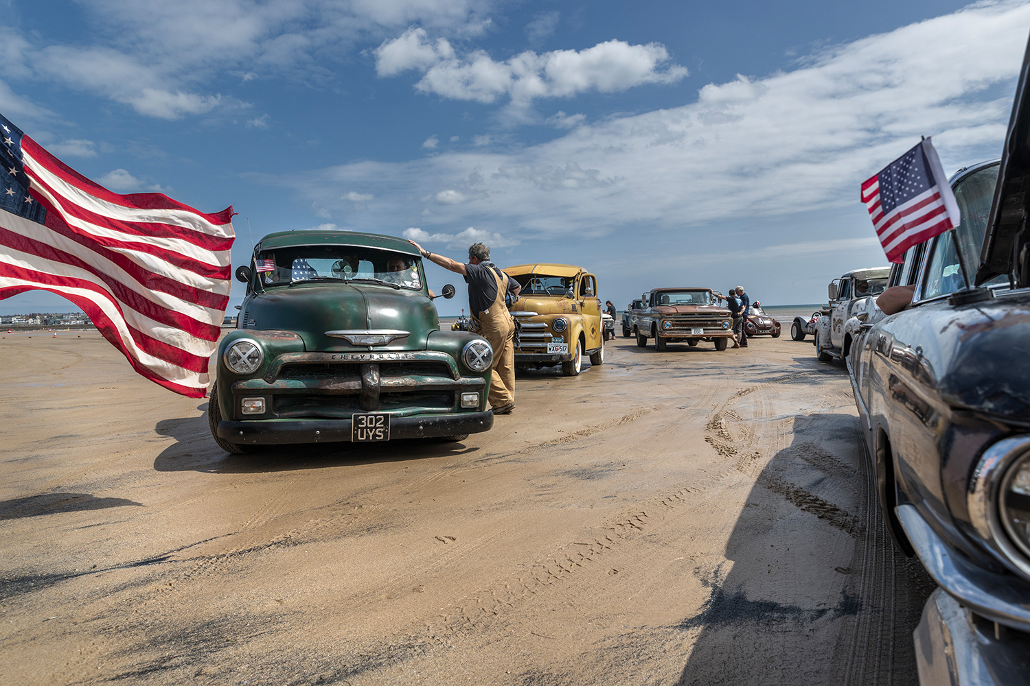 Classic Chevrolets were part of the festival’s celebration of vintage Americana.