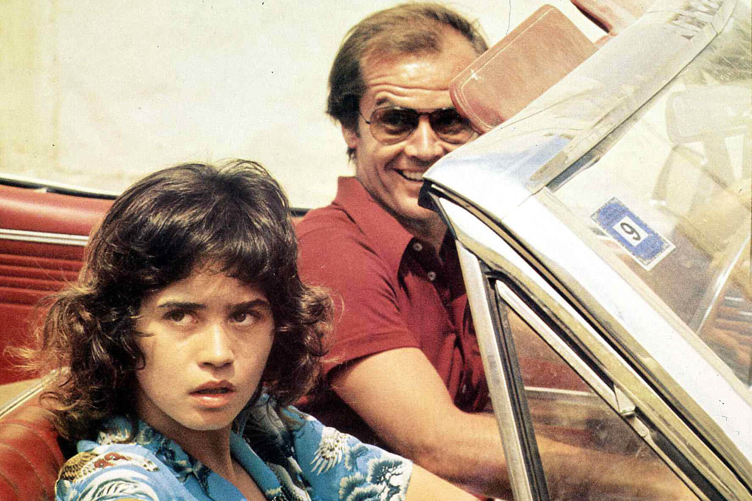 With Jack Nicholson in The Passenger (1975), a film she preferred to talk about