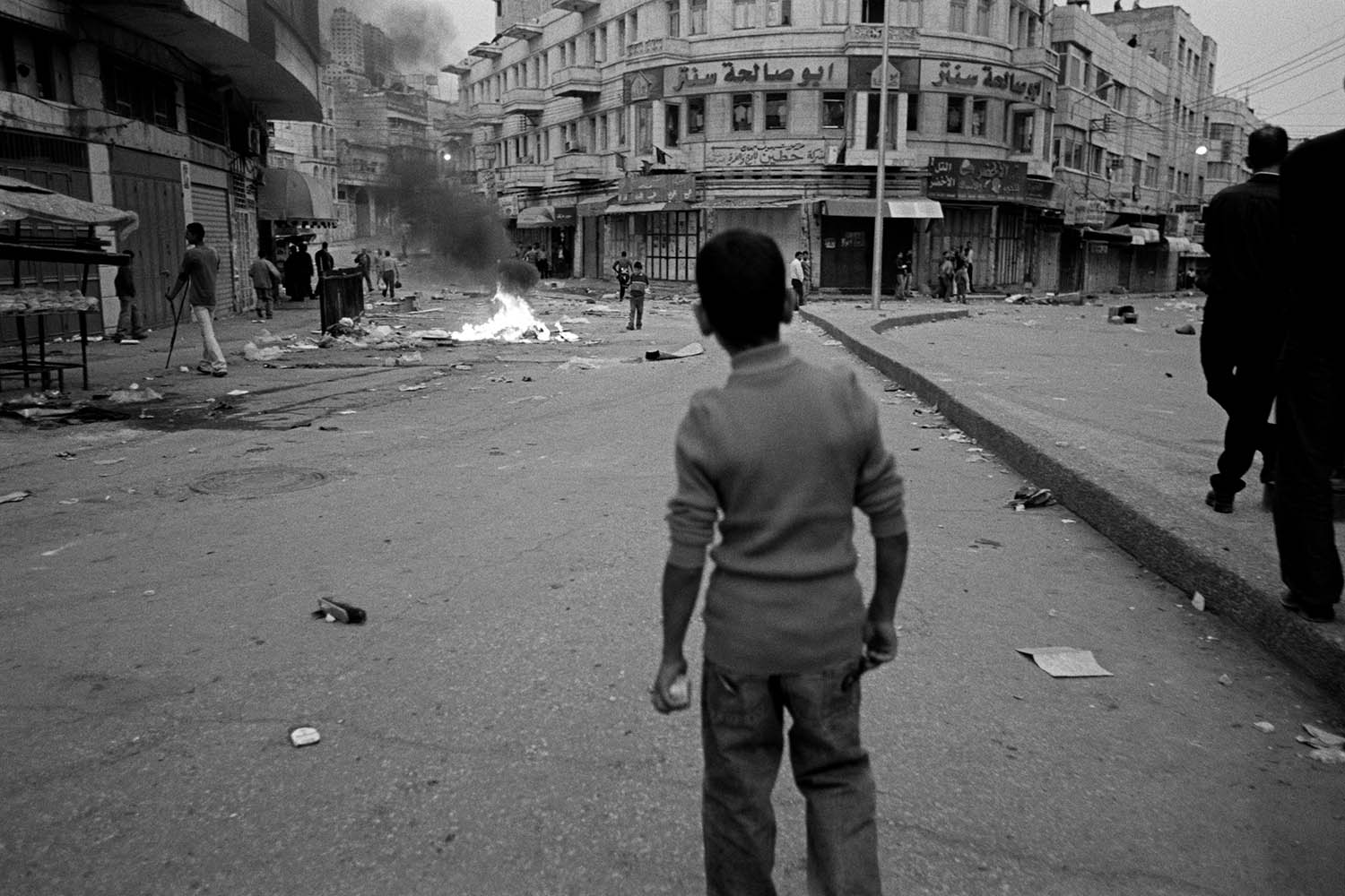 A clash in the second intifada of 2000 to 2005, which was the backdrop to the film Paradise Now …