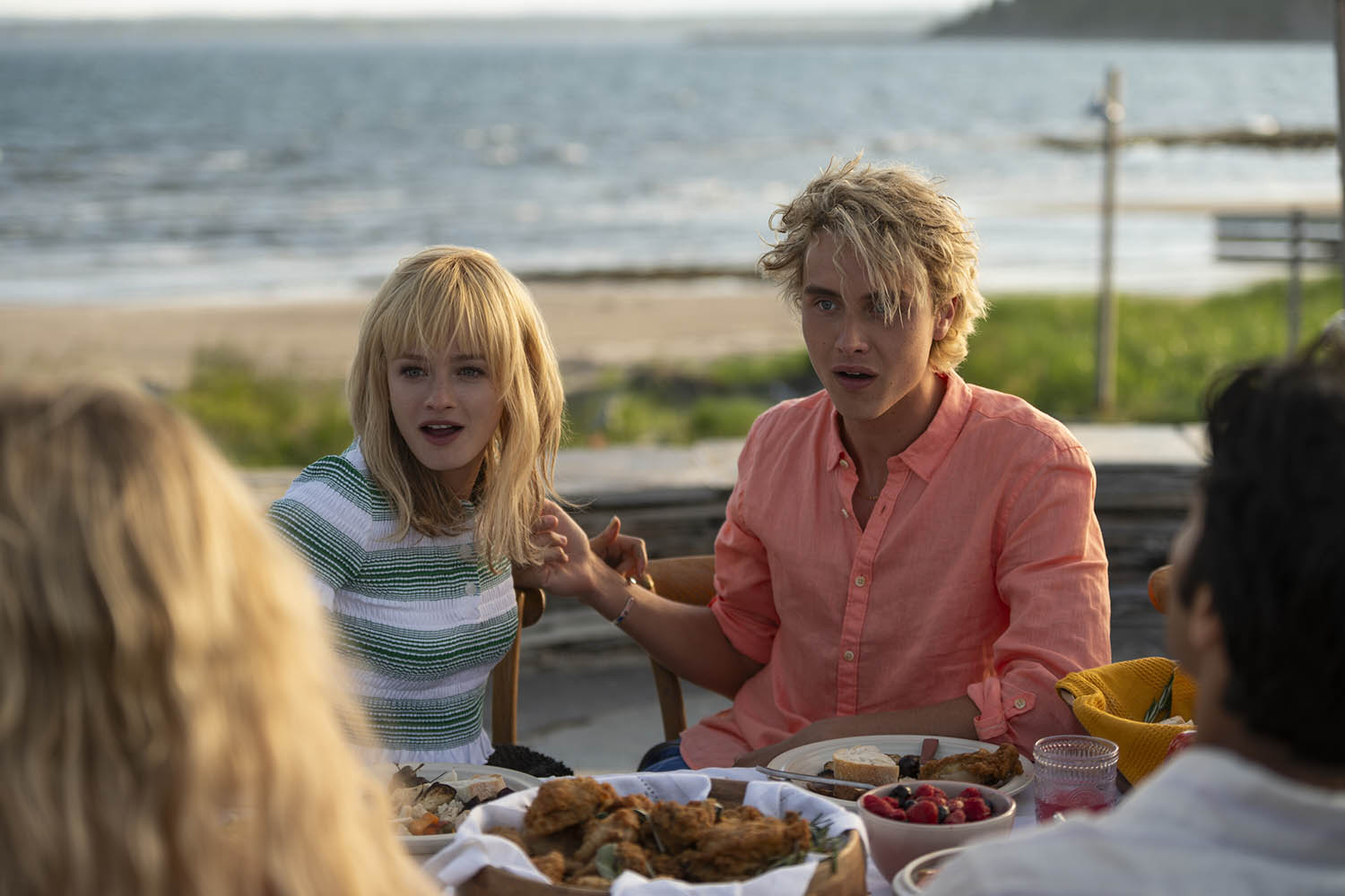 ‘Sun-drenched’: Esther McGregor and Joseph Zada in We Were Liars on Amazon Prime Video.