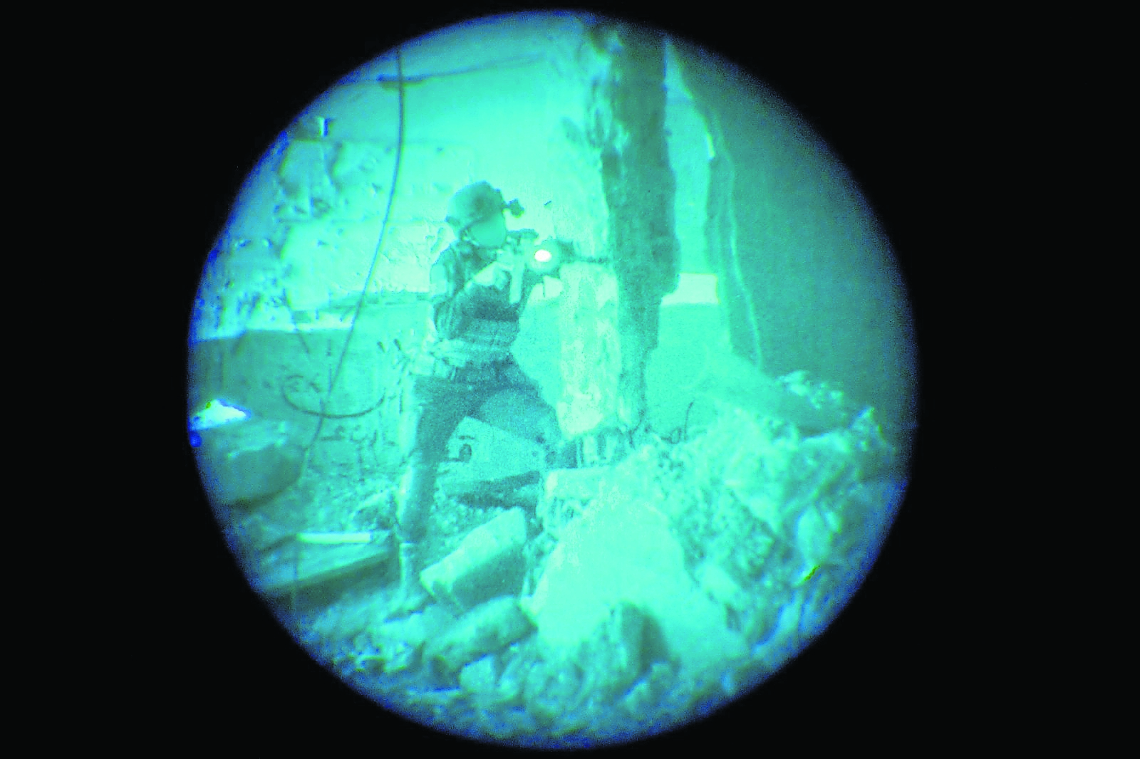 Israeli security forces in action.