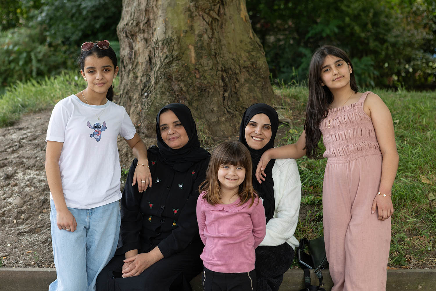 The only two Gazan children allowed into the UK for medical treatment