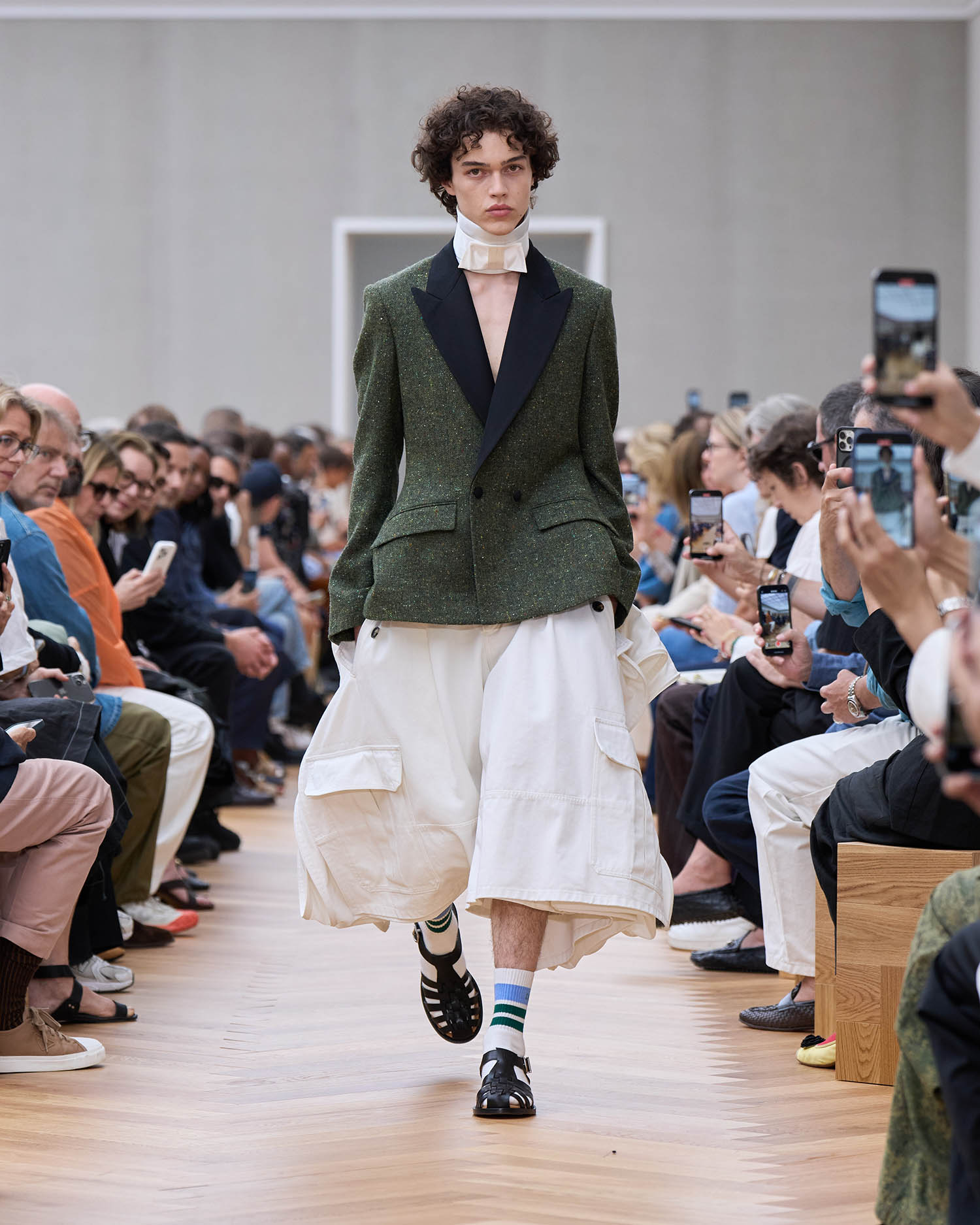 Anderson’s ode to the Bar Jacket opened the show