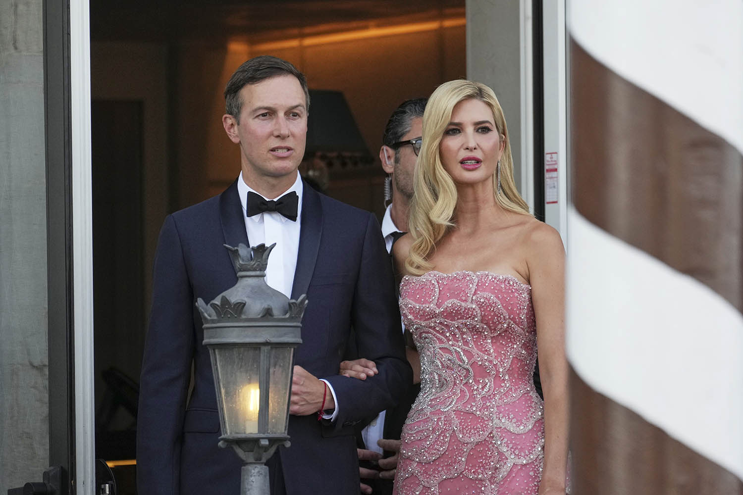 Jared Kushner and Ivanka Trump.