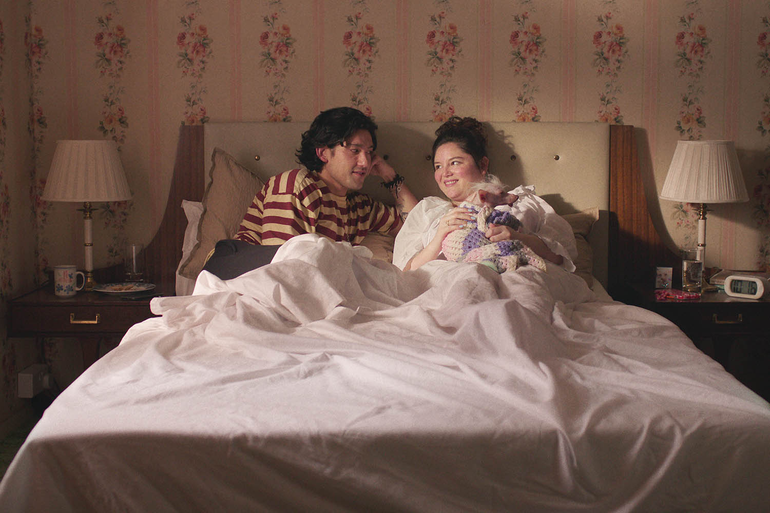 ‘I often feel socially anxious’: Will Sharpe with Megan Stalter in Too Much