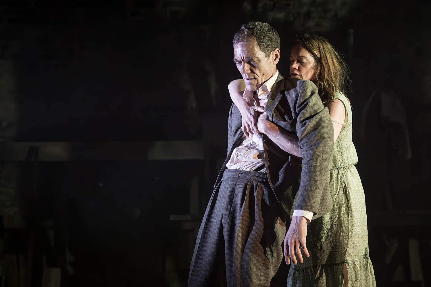Michael Shannon and Ruth Wilson ‘shadowbox with their feelings’ in A Moon for the Misbegotten