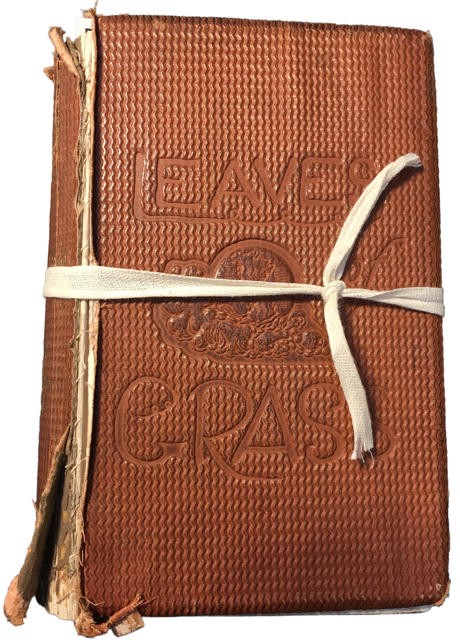 The British Library’s copy of Walt Whitman’s Leaves of Grass.