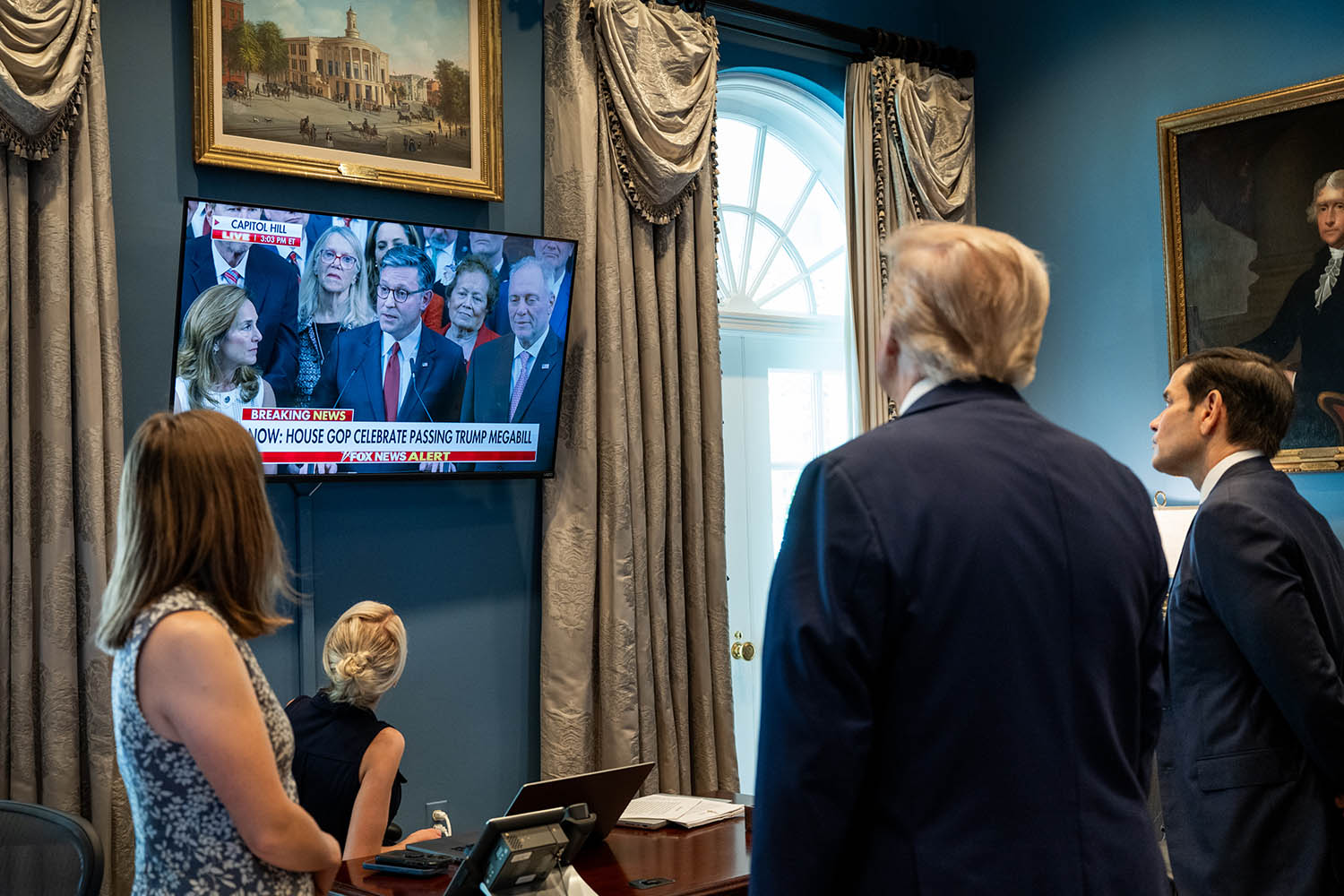 Trump gets his bill through for 4 July but economy may pay the price