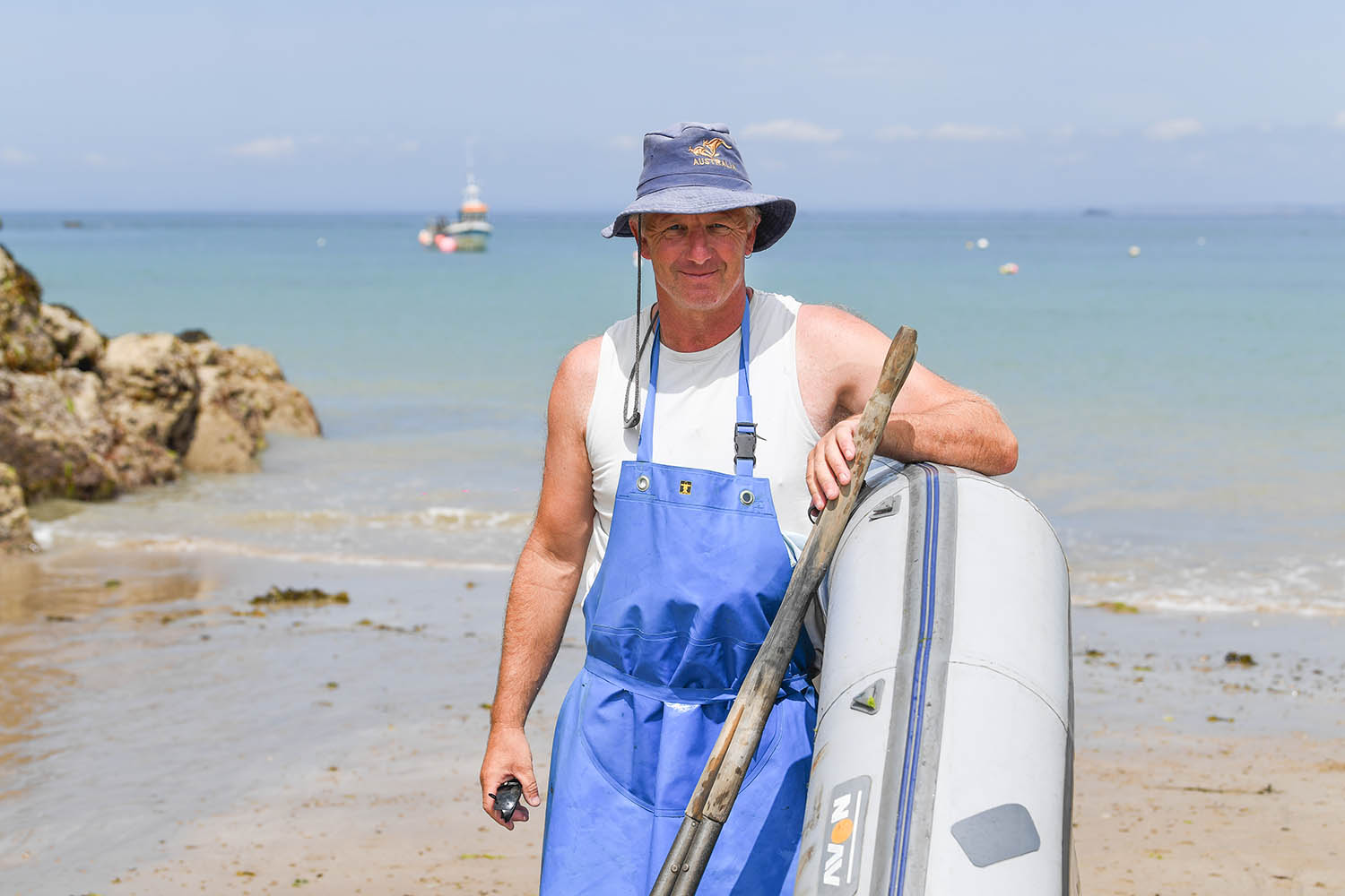 Andy Hibbs, who recently retired as a lifeboat coxswain, says local residents report sightings to the authorities
