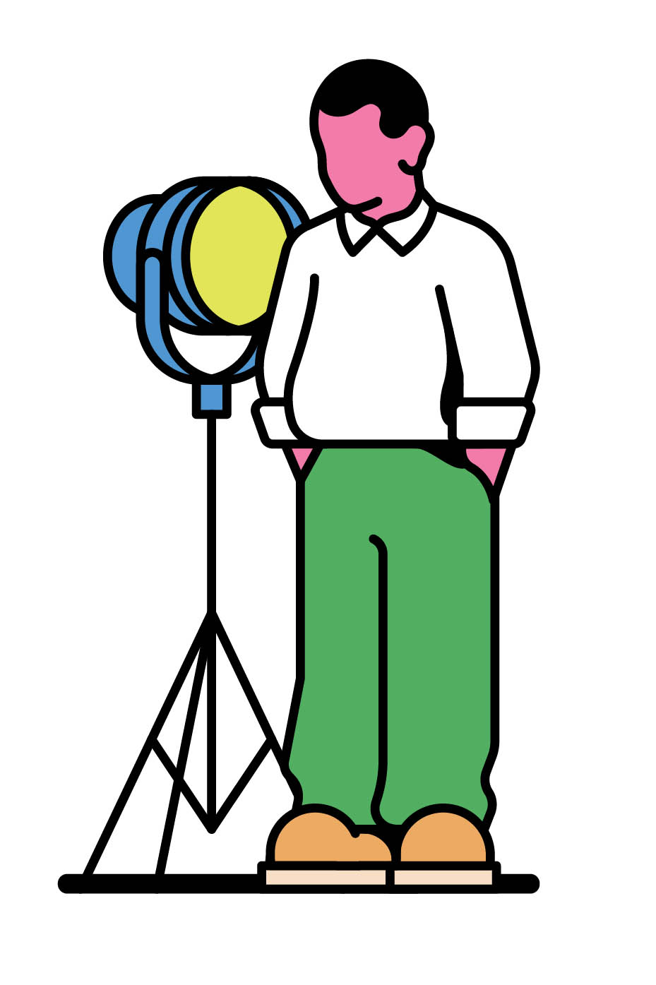 ‘I asked a friend if he could cast me in a crowd scene… Within a month I had monetised standing’