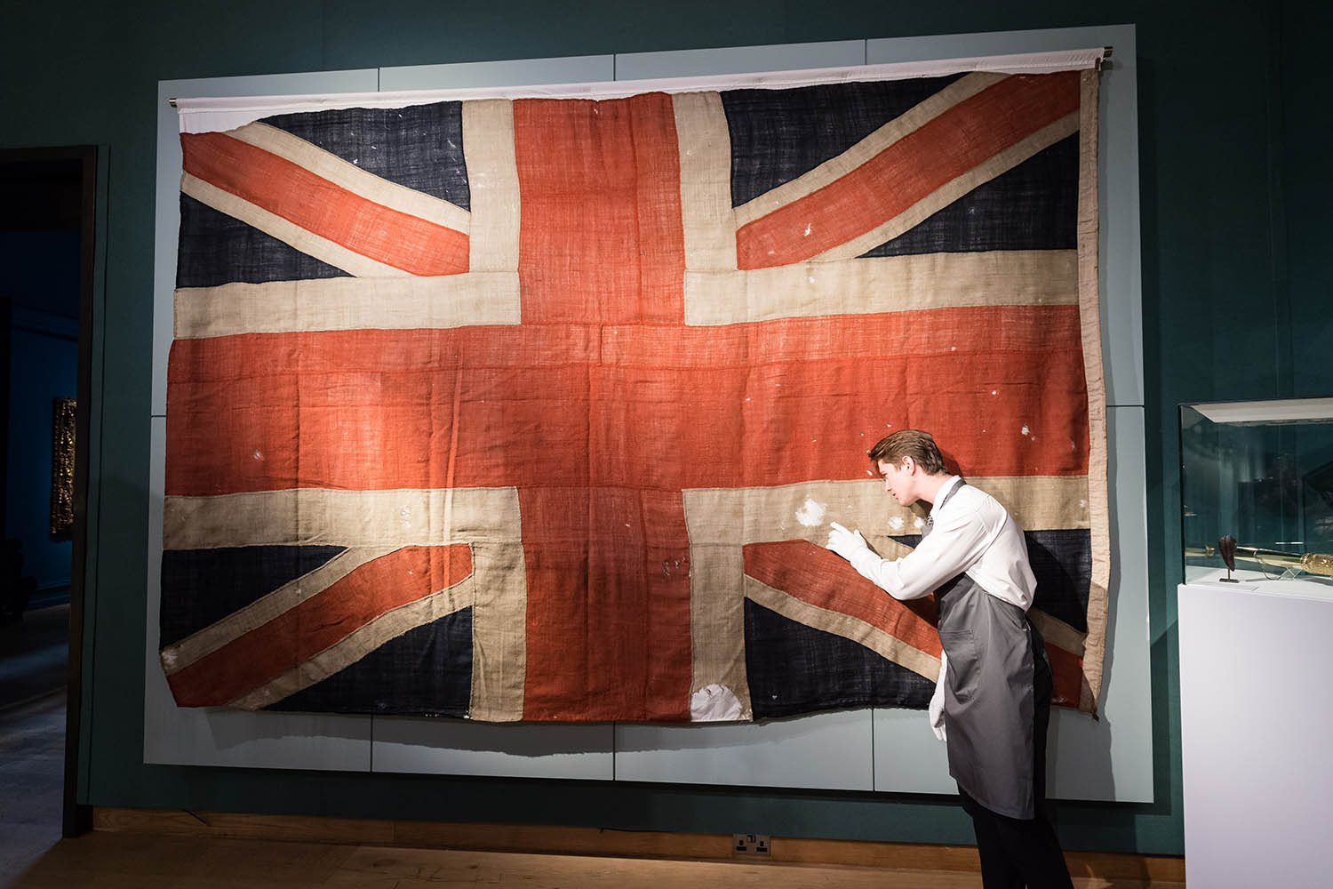 For sale: battle-scarred banner that shows the allure of the union jack