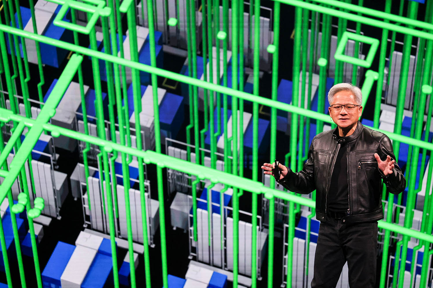 Stellar Nvidia leads﻿﻿ tech gang of three
