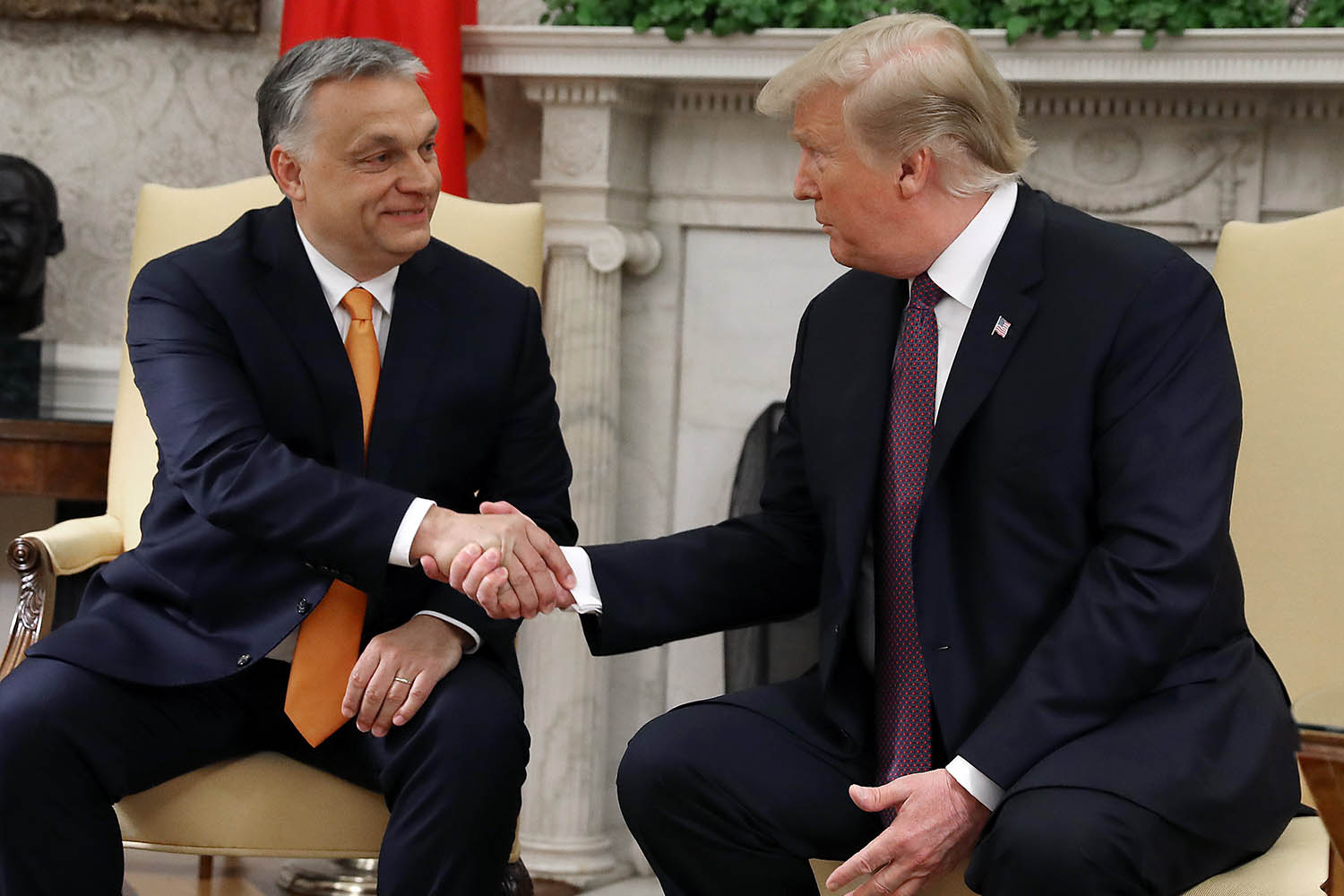 Orbán meets Donald Trump in the Oval Office on 13 May, 2019