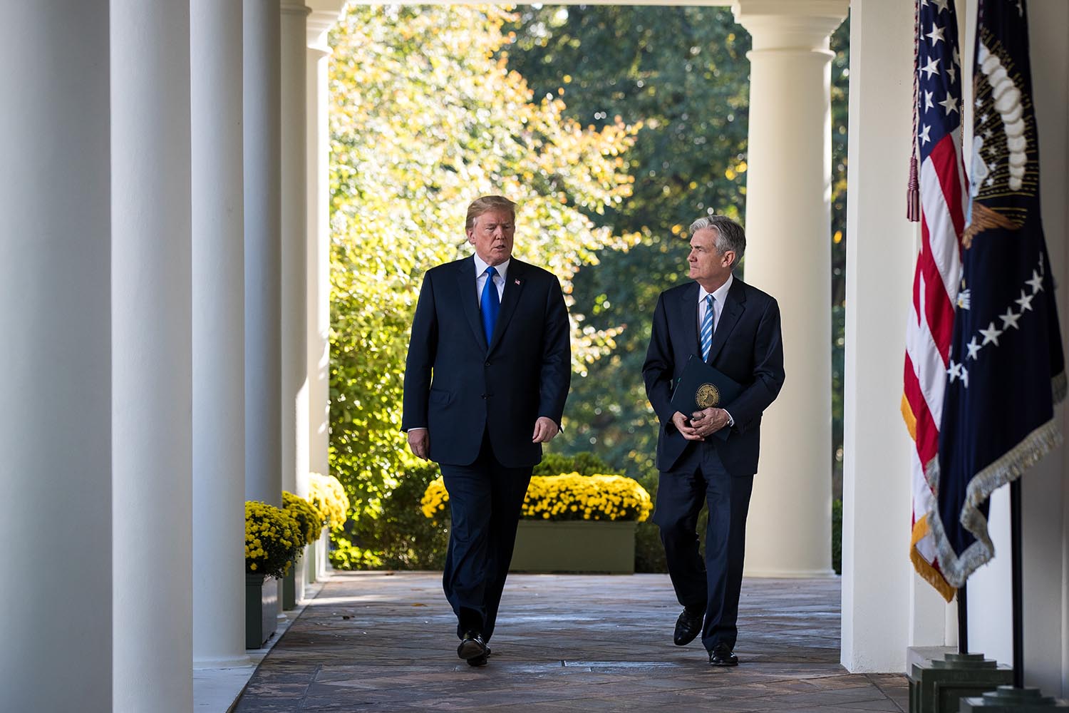 Markets vote for Federal Reserve chair Jerome Powell
