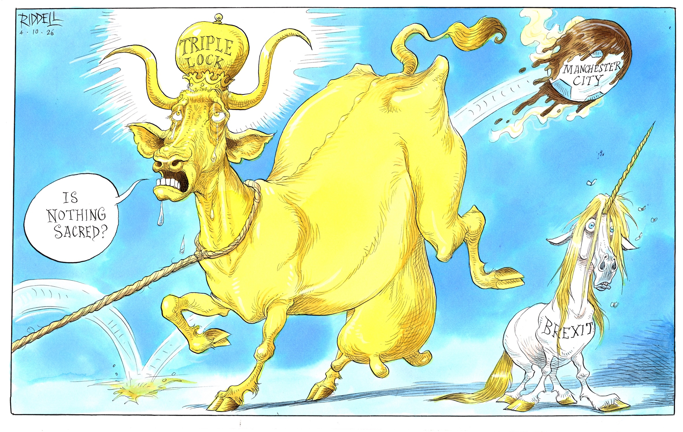 Chris Riddell cartoons: Sunday 4 October 2026