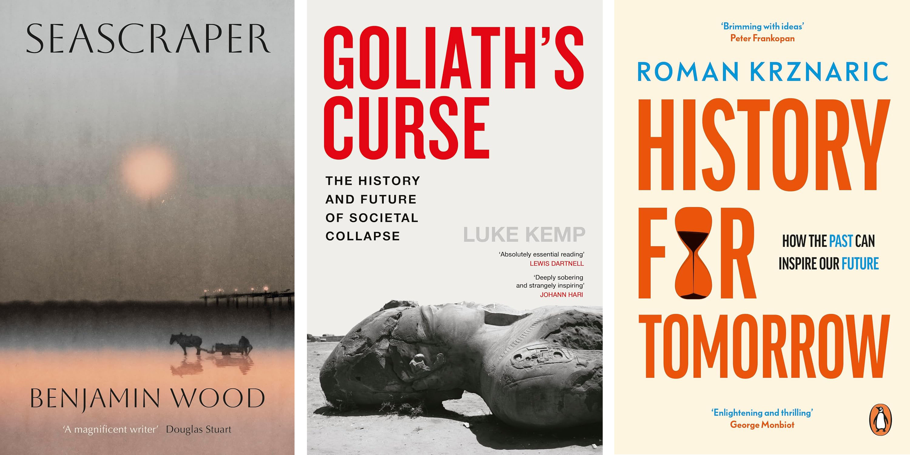 Books in brief: Seascraper, Goliath’s Curse and History for Tomorrow