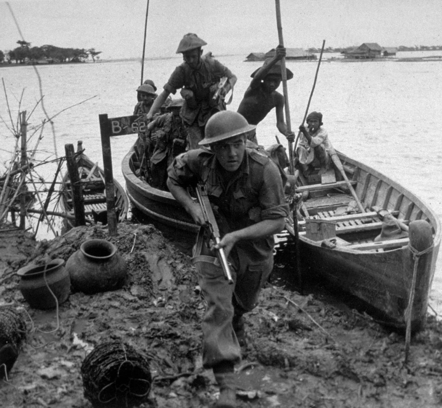 British forces in Burma circa 1945