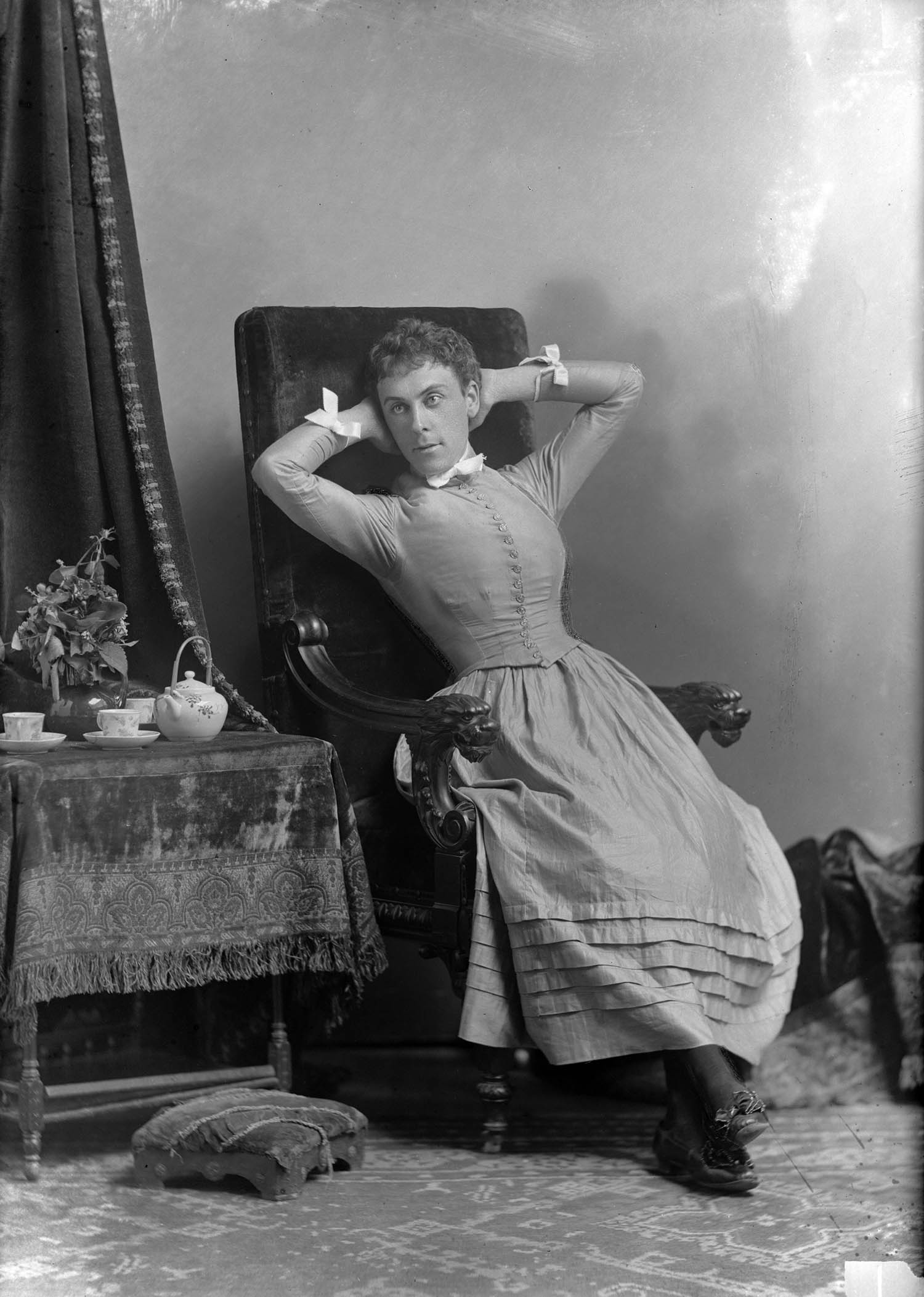 A photograph from the series known as ‘Gent for Mrs Austen’