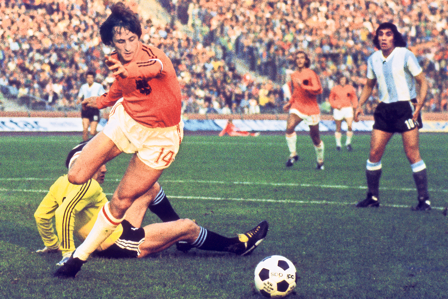 Inspiration, perspiration, magic and art... this is sporting genius