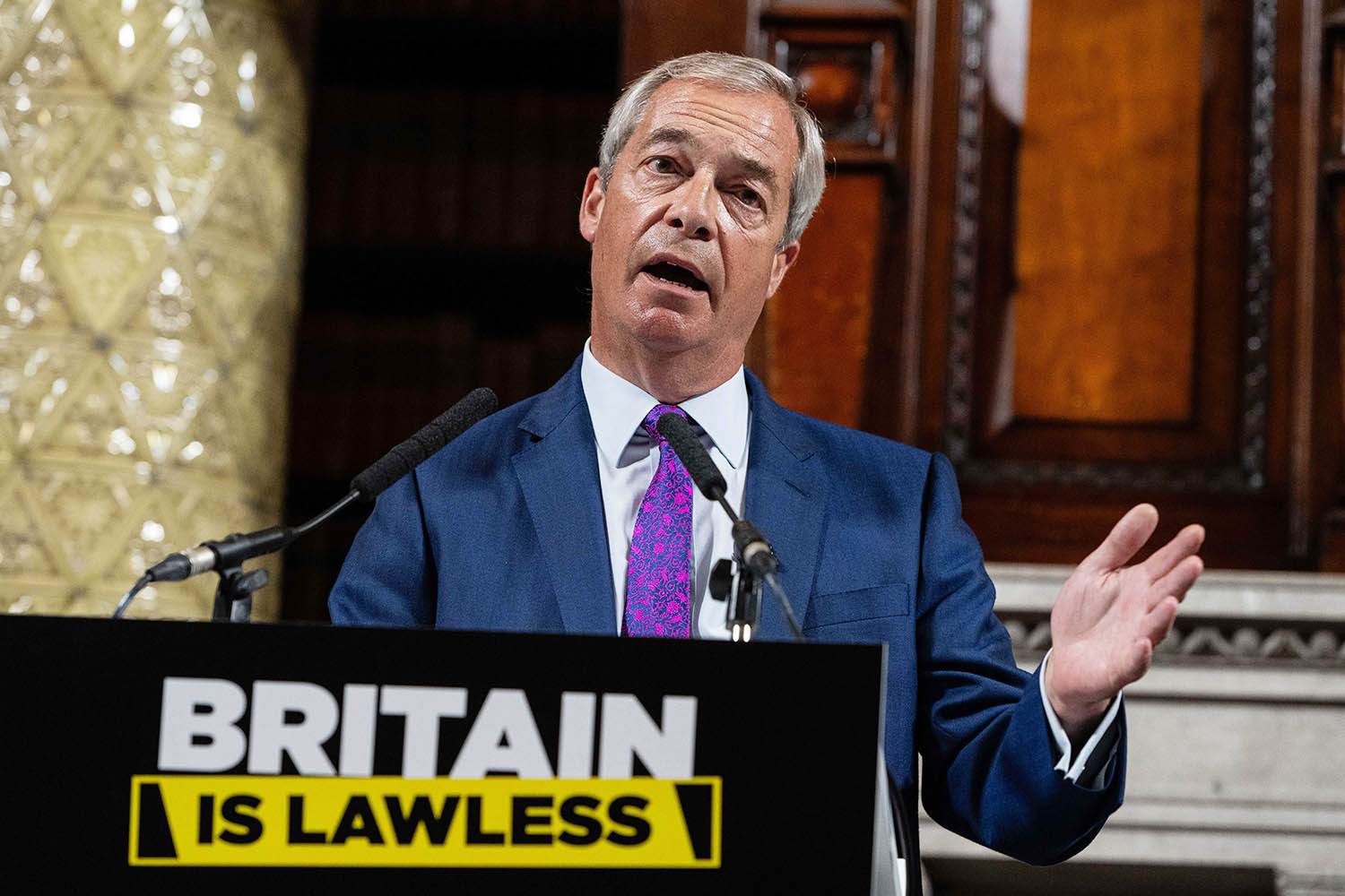 Nigel Farage can’t stop playing dangerous games