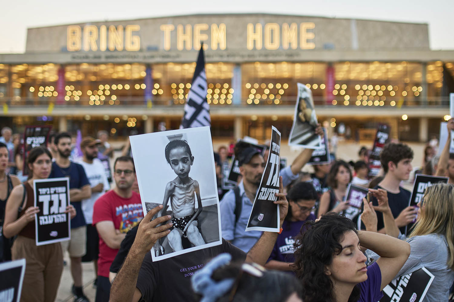 Israelis find slogans are not enough to end Gaza hell