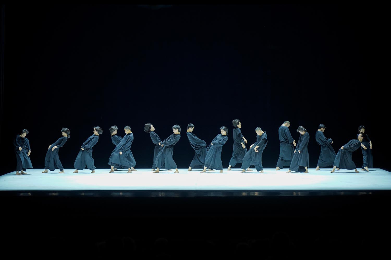 ‘Their perpetual progression in curves and squares, never breaking, never stopping, is transfixing’: Tao Dance Theater