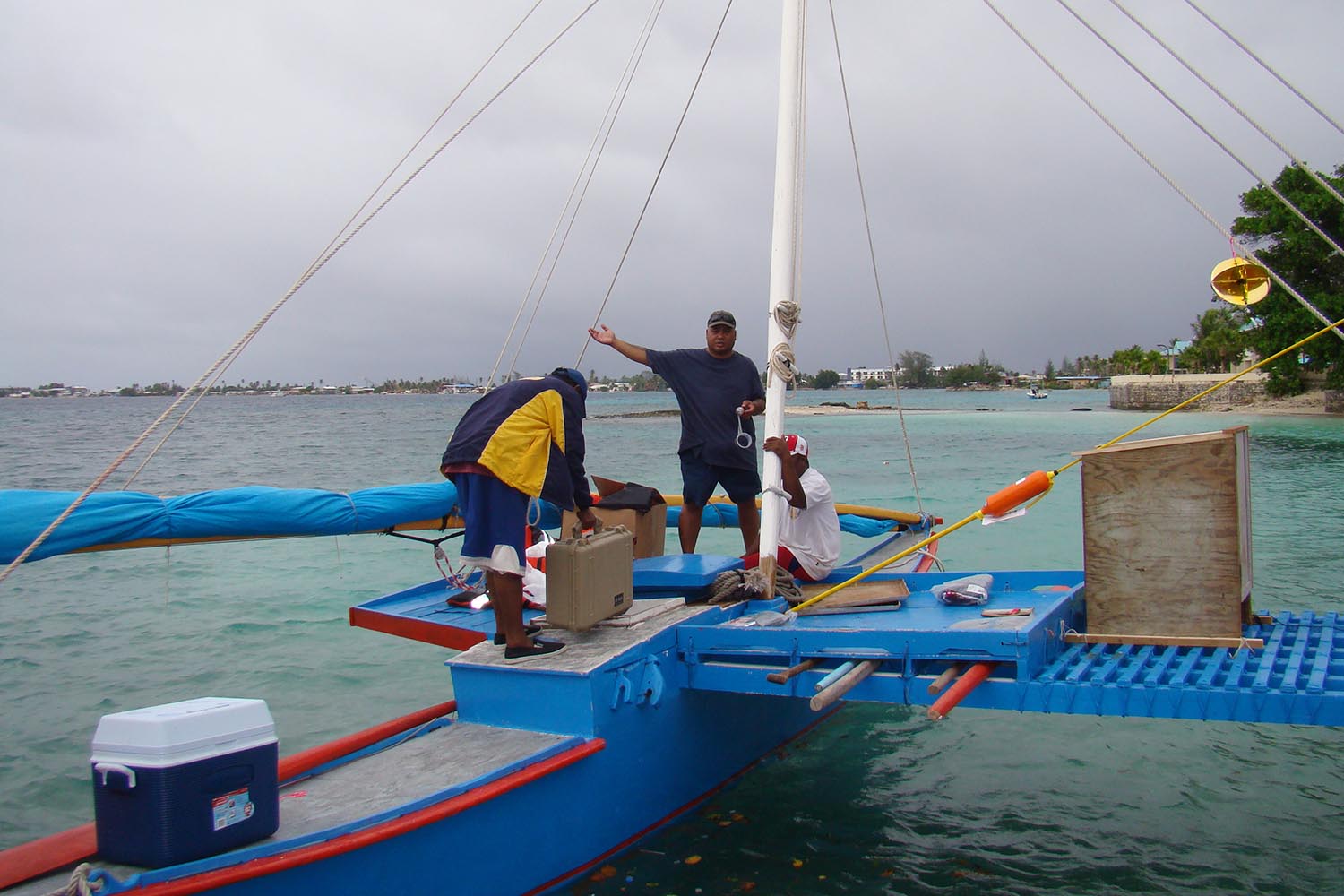 The Pacific voyage guided by just a spiritual GPS