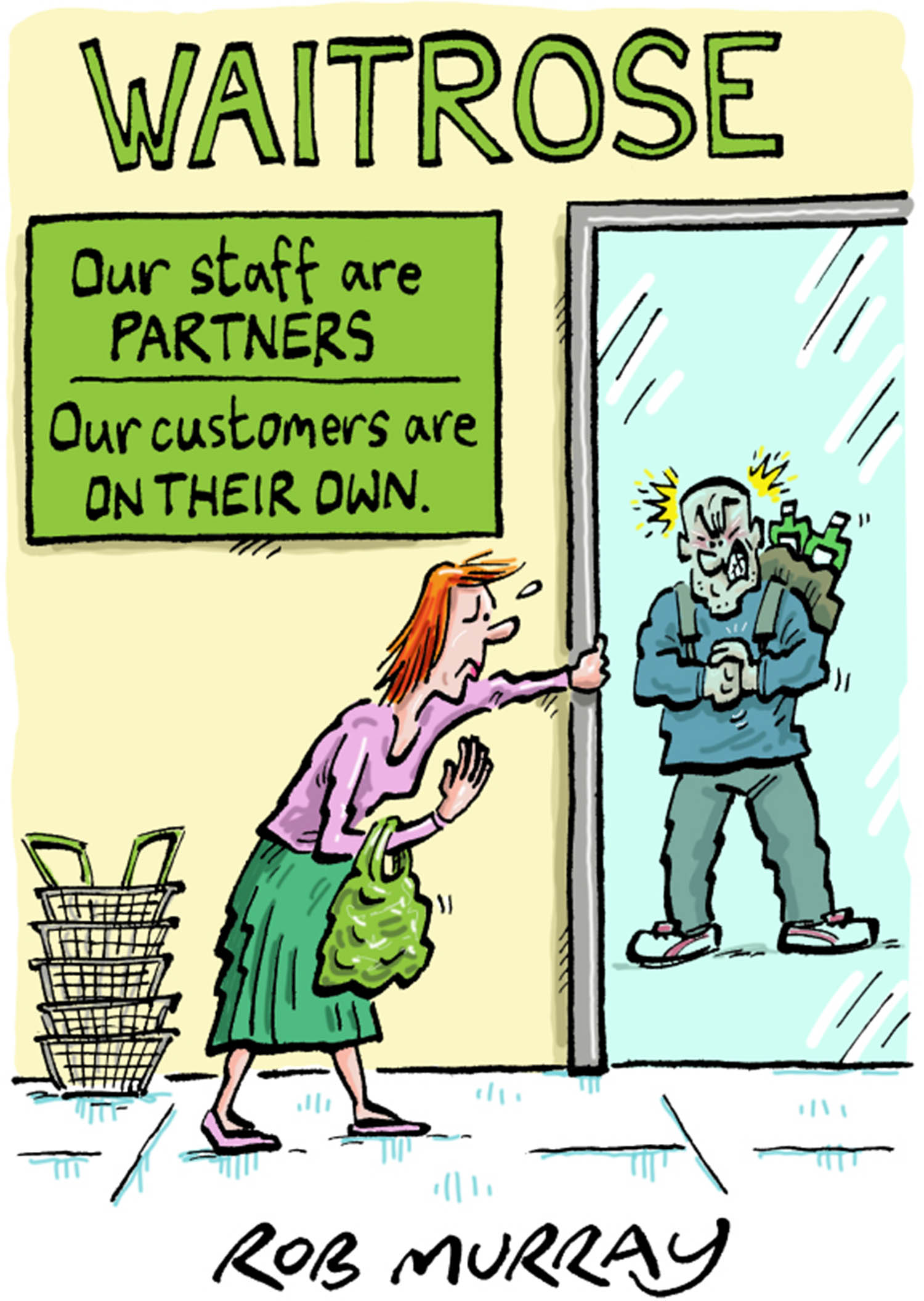 Your problems: I feel robbed by Waitrose response to shoplifting