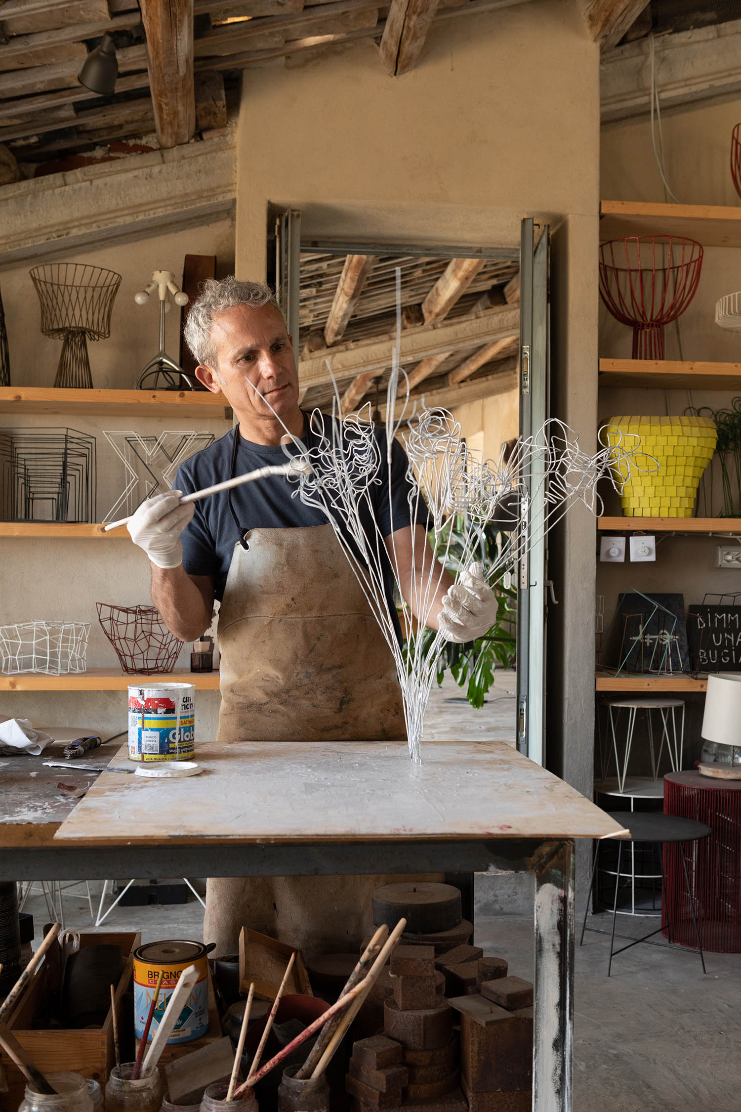 Taking shape: artist and sculptor Antonino Sciortino works mostly in metal