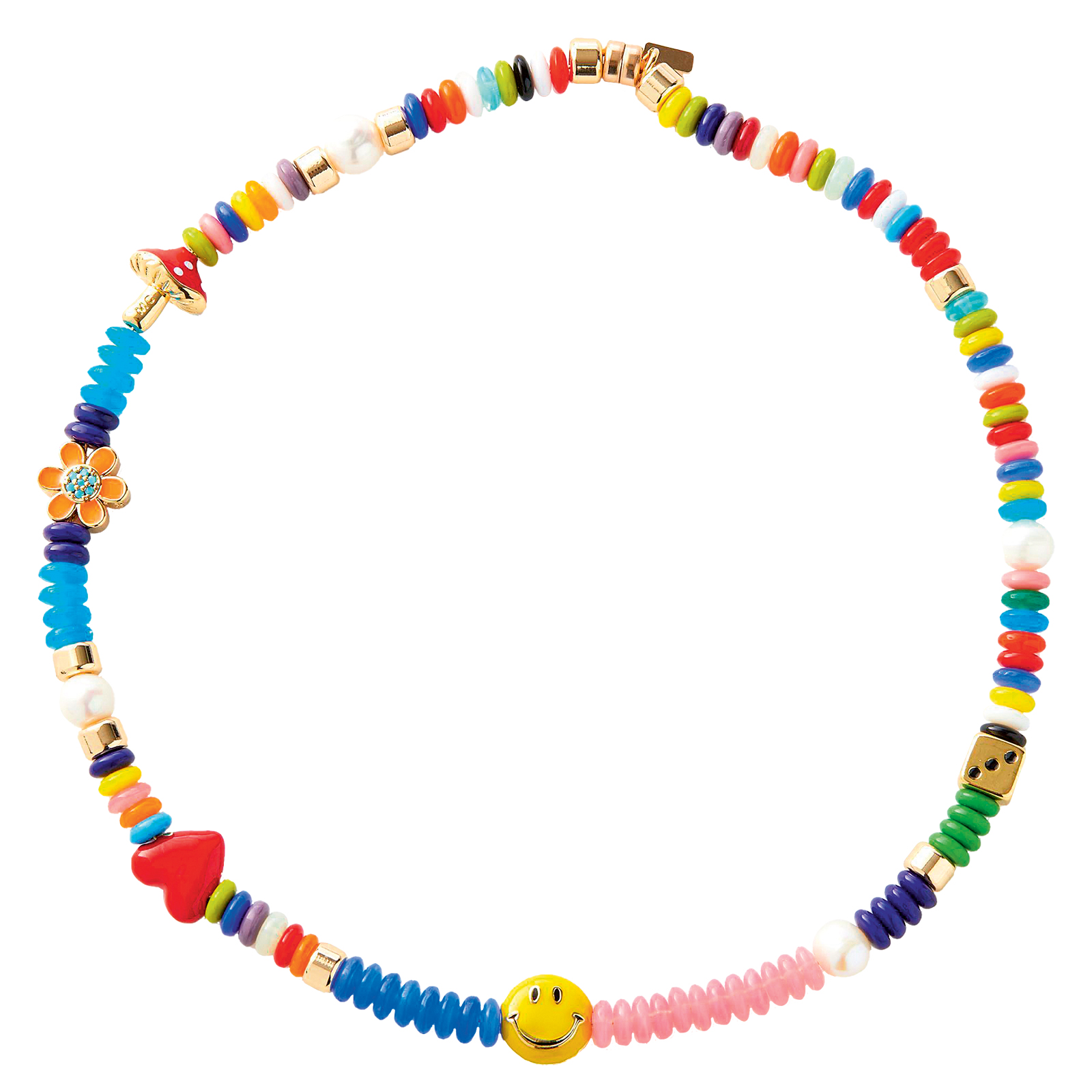 Beaded necklace £190, Martha Calvo Liberty