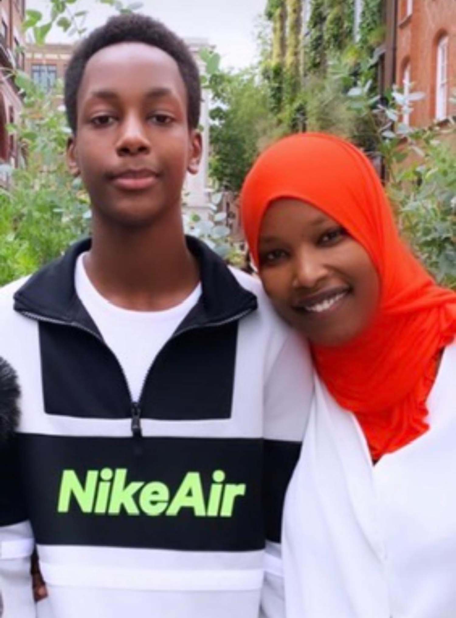 Hawa Haragakiza with her late son, Tamim