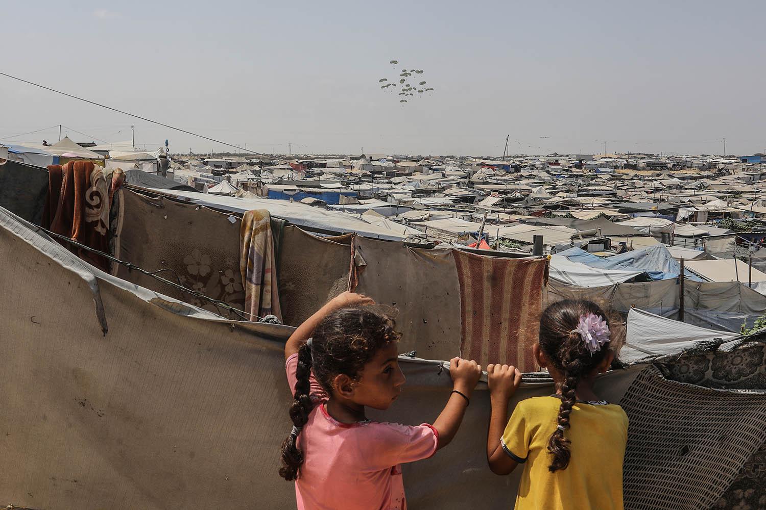 Rafah, southern Gaza, which has been razed and is the site of Israel’s planned ‘humanitarian city’