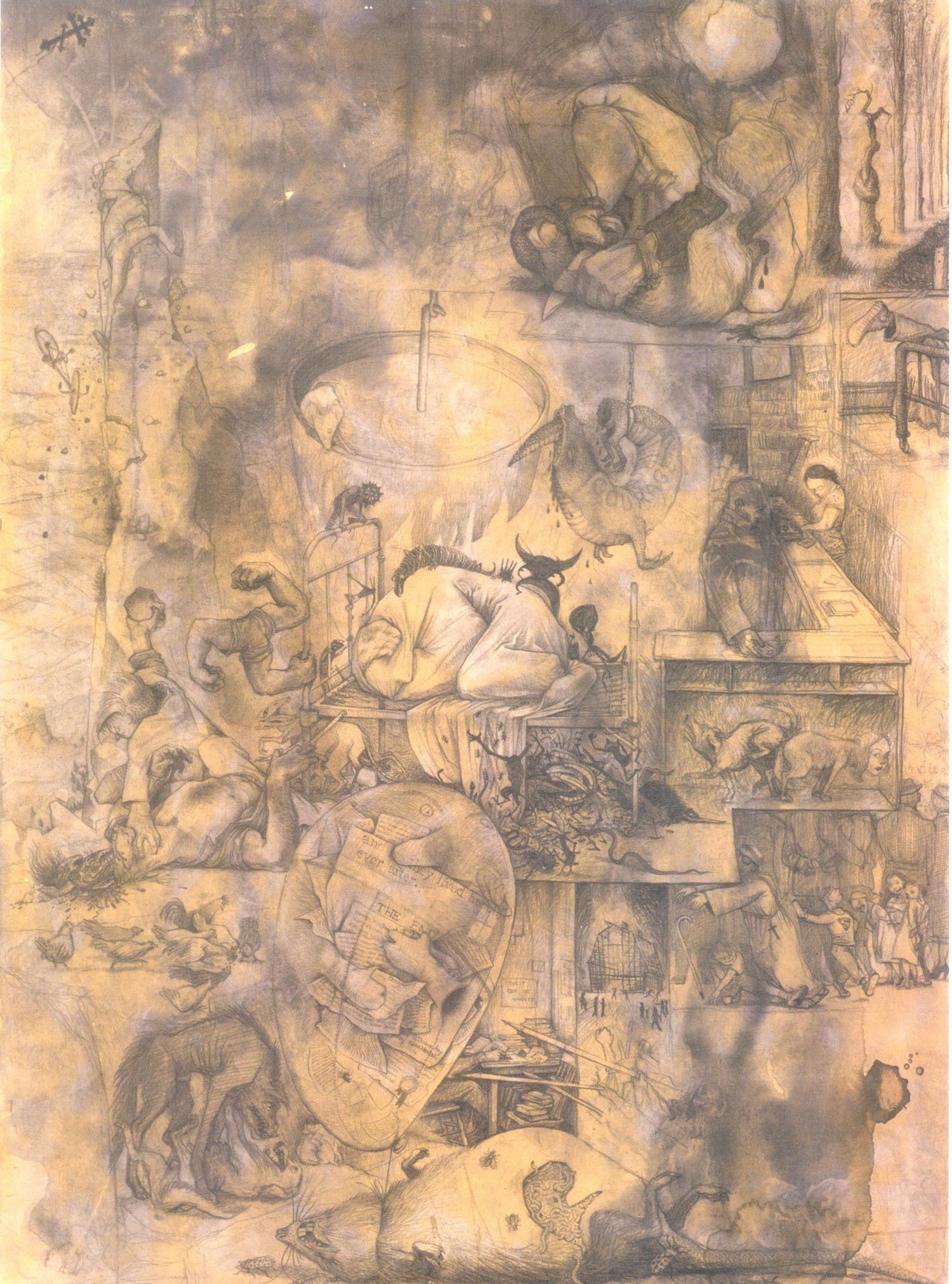 ‘Raw, unmediated experience’: Nightmare, c.1953, by William Kurelek