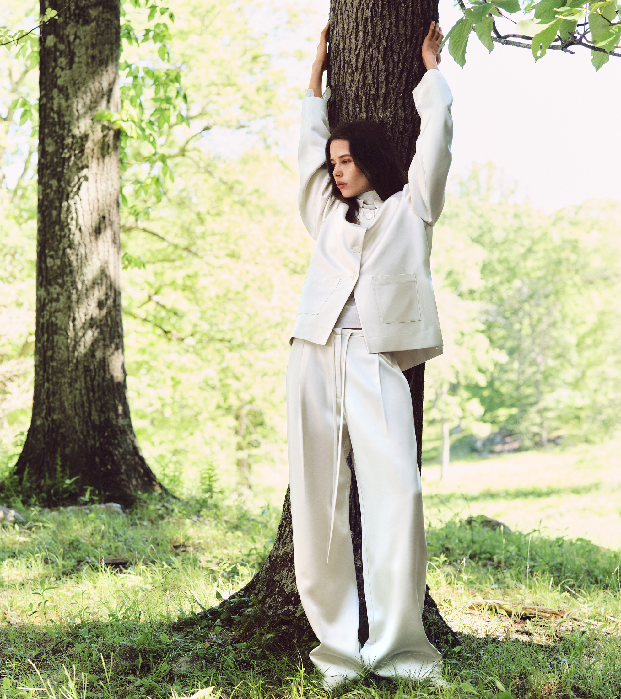 Seasonal starsNet-a-Porter’s new season edit offers a curated buy from fashion’s heavy hitters such as trans-seasonal knitwear from Stella McCartney, denim from Alaia and Loewe as well as wardrobe staple pieces from fashion insider brands like Tove, Khaite and Róhe (pictured). Net-a-Porter