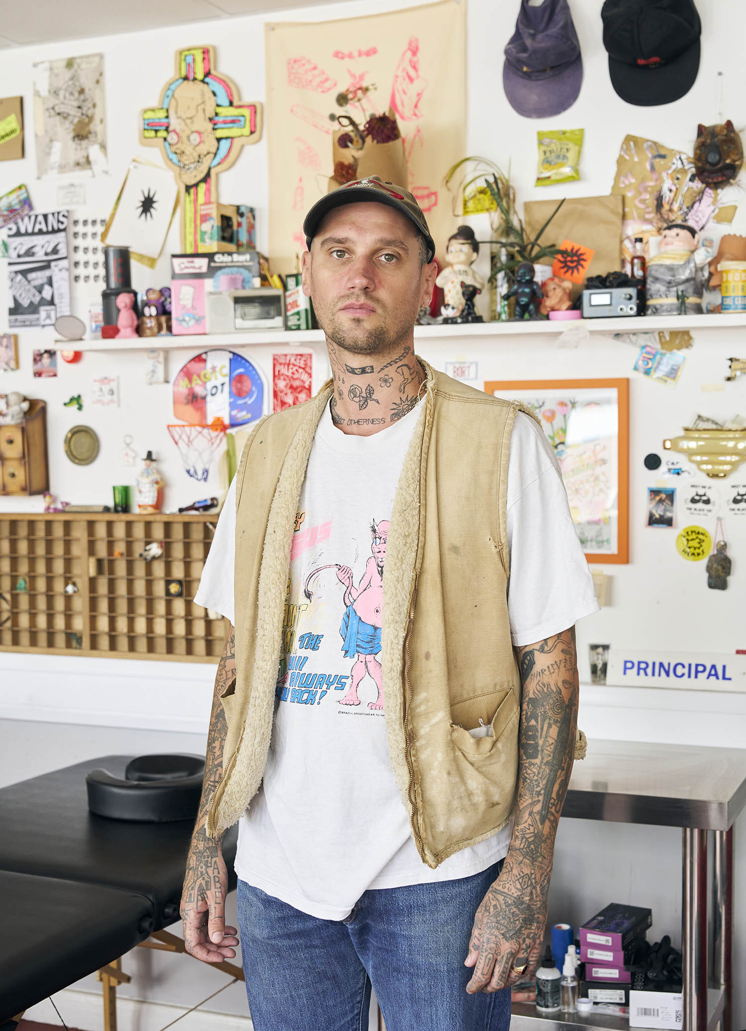 Chris Woodhead, AKA Adverse Camber, has more than 500 tattoos