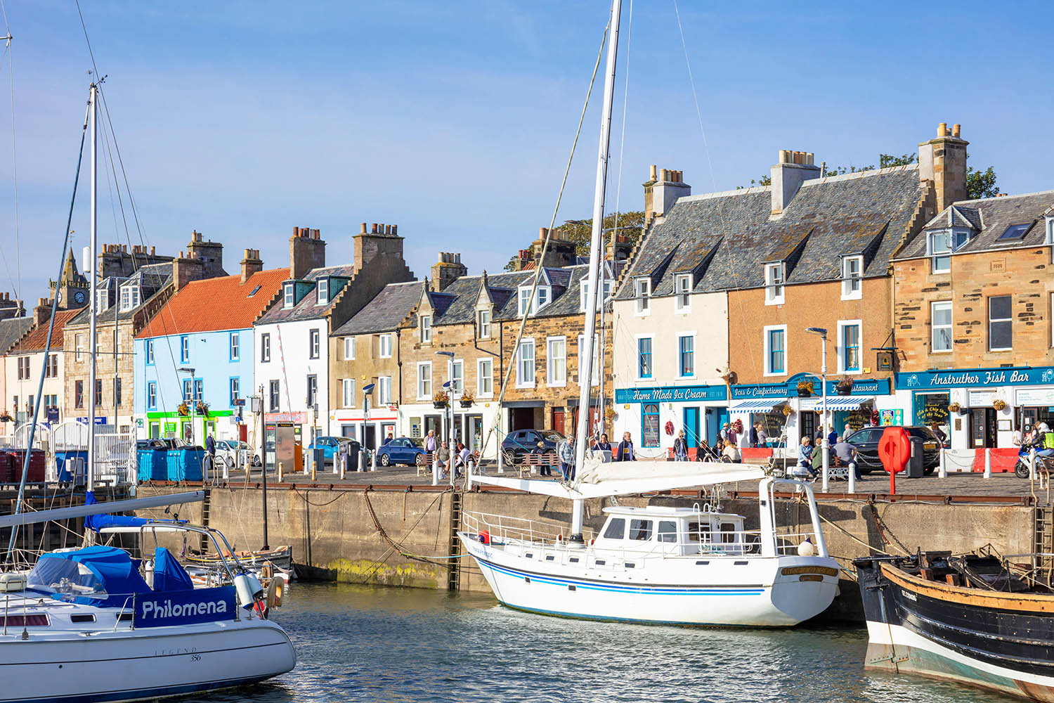 Anstruther harbour